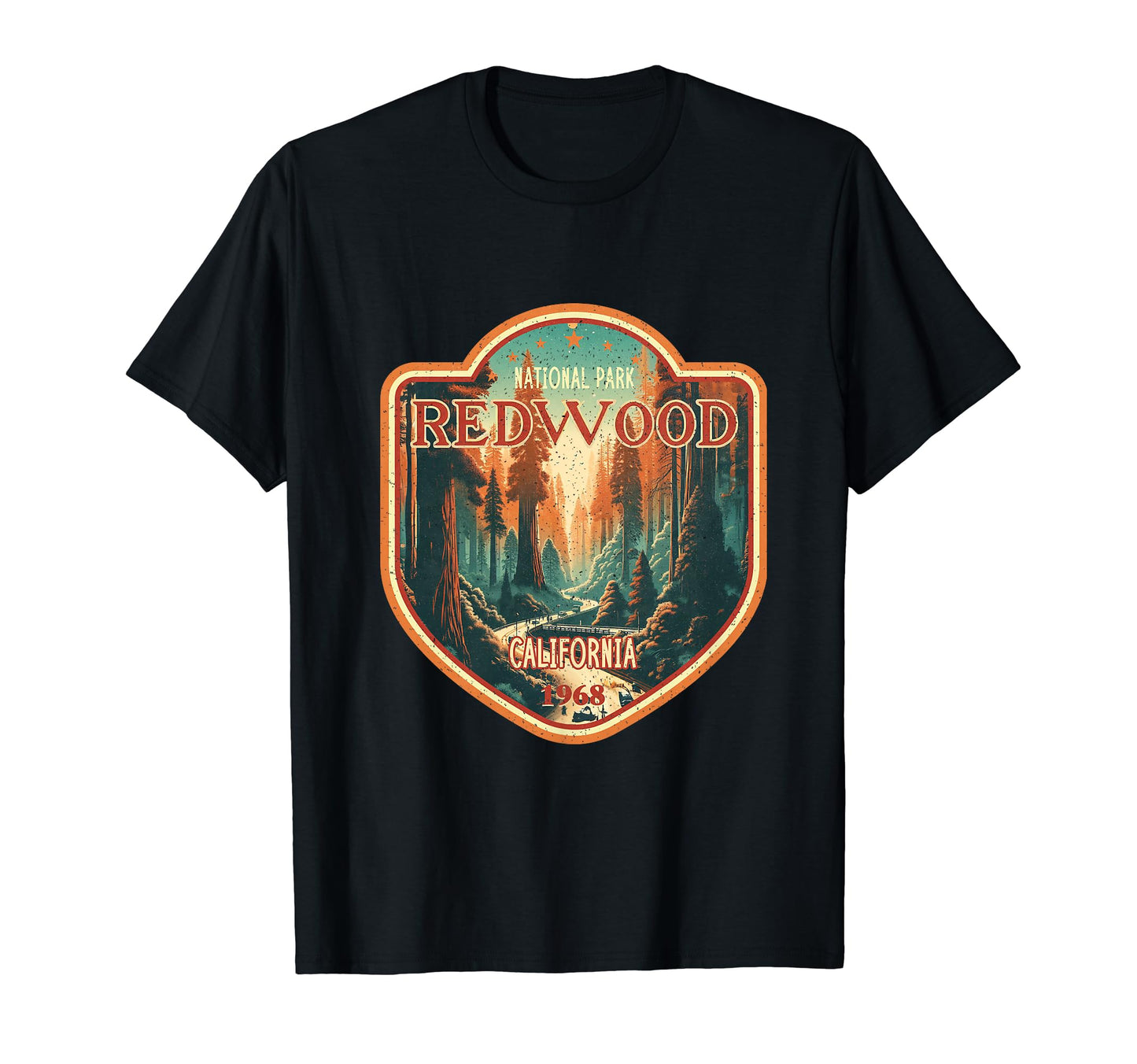 Redwood National And State Parks T-Shirt - Novelty Apparel Unisex - T-Shirt, Sweatshirt, Hoodie