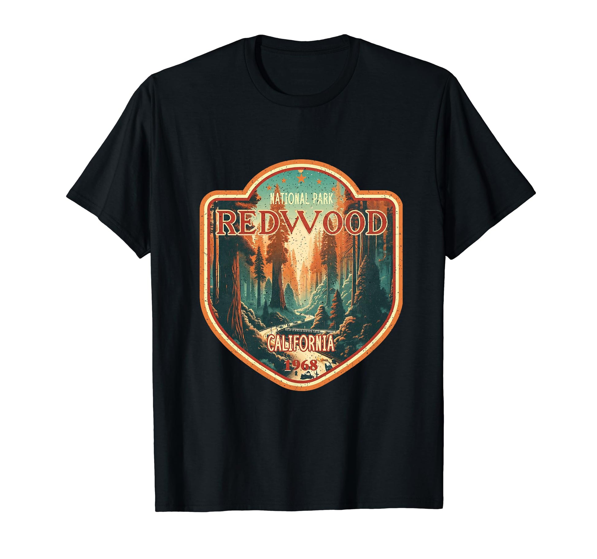 Redwood National And State Parks T-Shirt - Novelty Apparel Unisex - T-Shirt, Sweatshirt, Hoodie