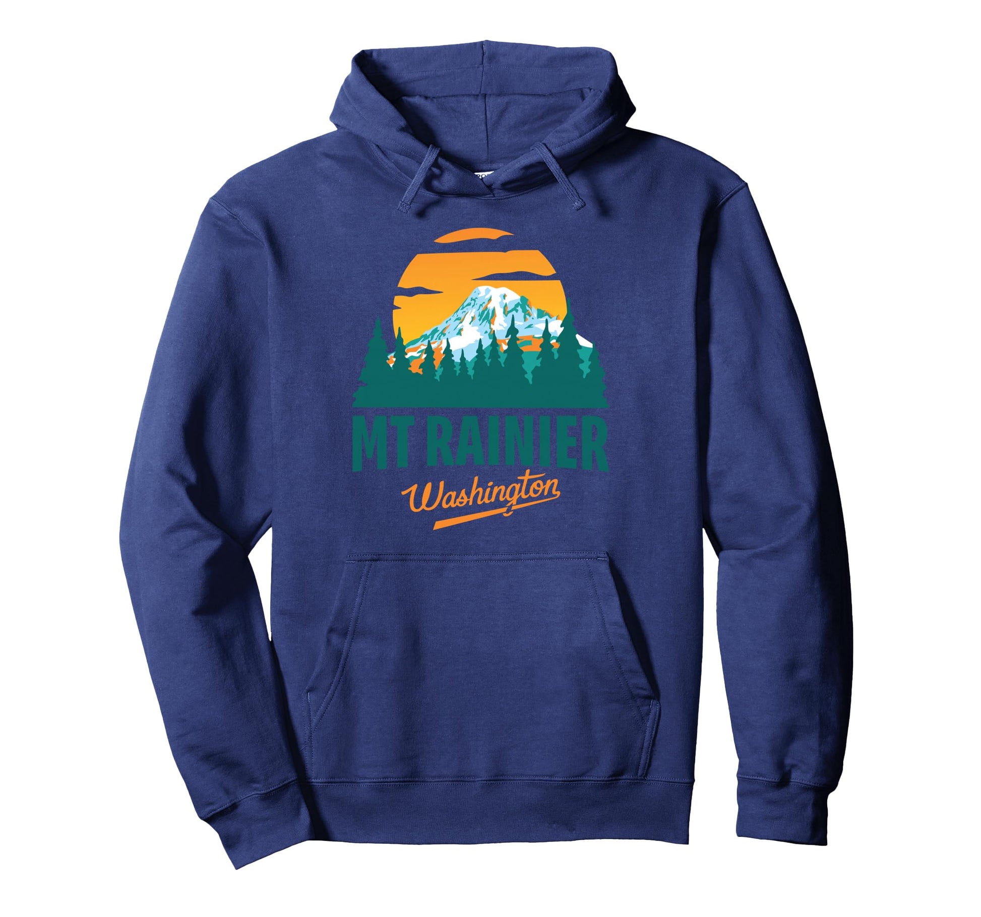 Washington Mt Rainier National Park Hoodie - Unique Graphic Men Women - T-Shirt, Sweatshirt, Hoodie