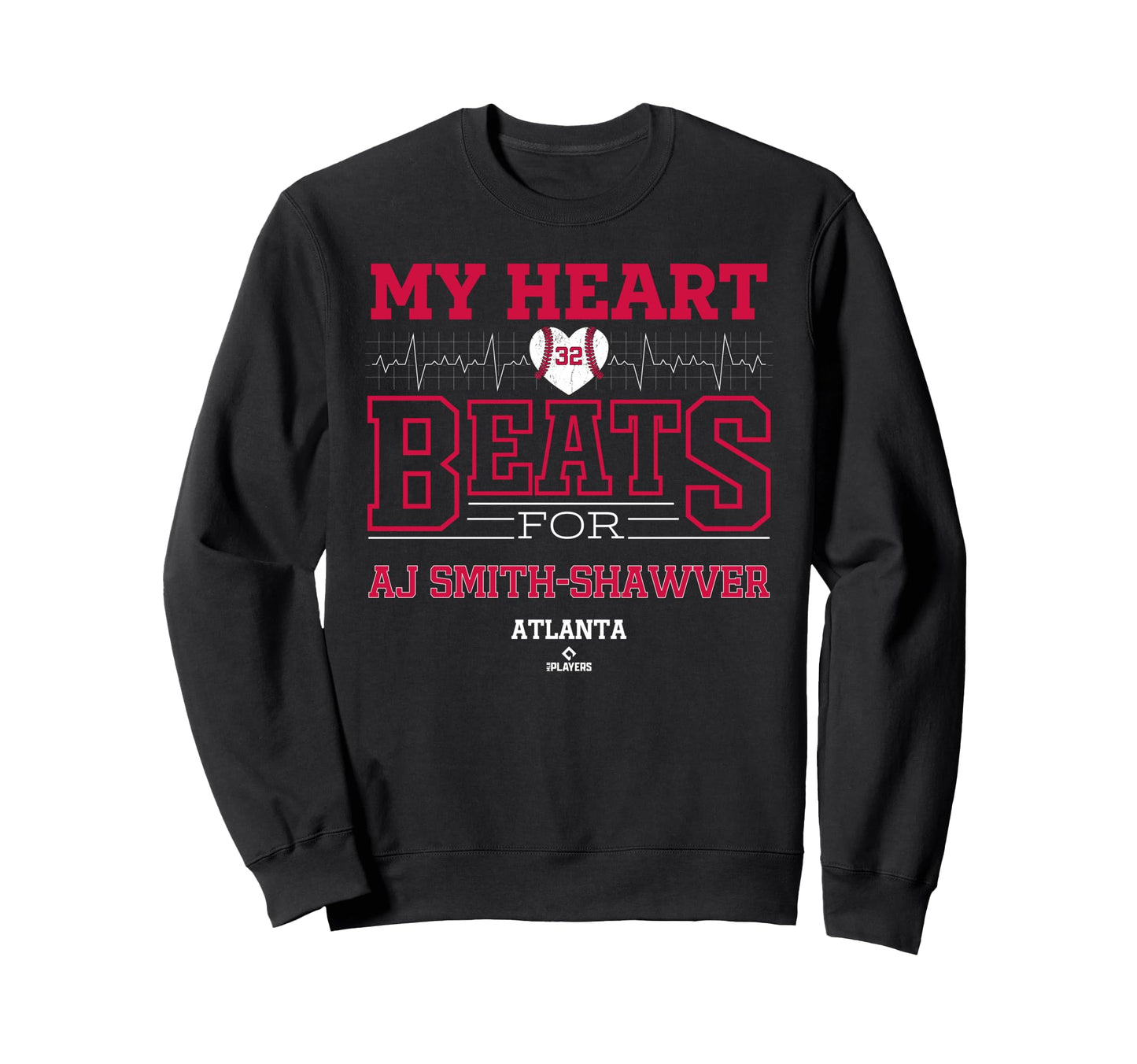 My Heart Beats Aj Smith Shawver Sweatshirt - Trendy Graphic Men Women - T-Shirt, Sweatshirt, Hoodie