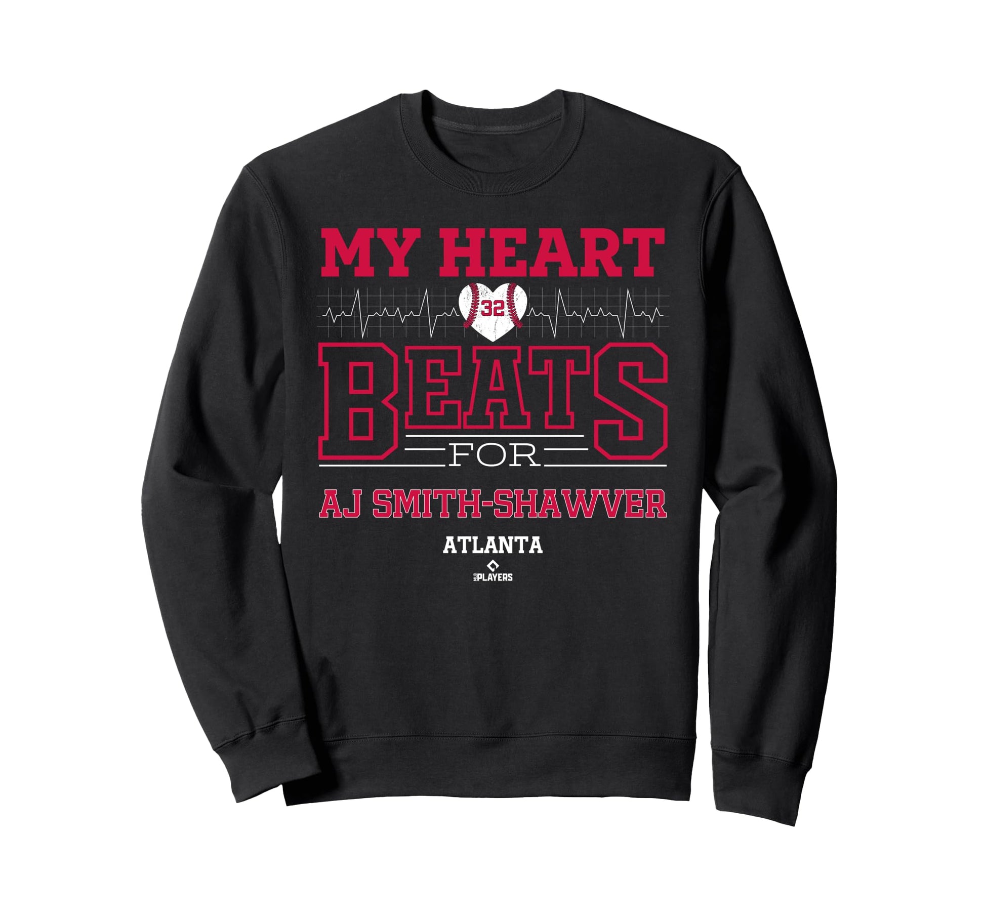 My Heart Beats Aj Smith Shawver Sweatshirt - Trendy Graphic Men Women - T-Shirt, Sweatshirt, Hoodie