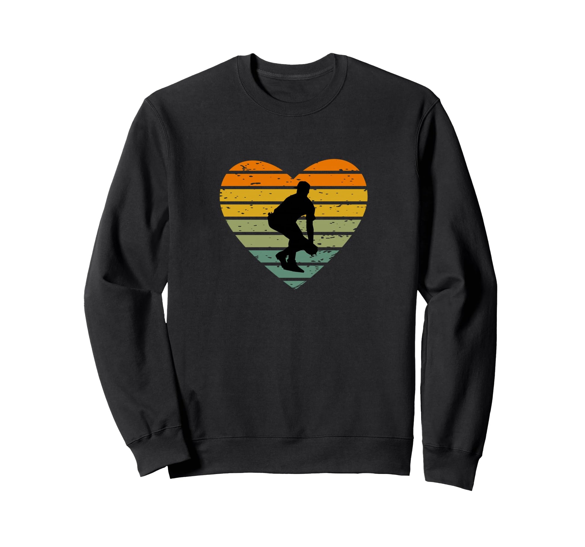 Baseballer Team Softball I Love Sweatshirt - Custom Art Print Men Women - T-Shirt, Sweatshirt, Hoodie