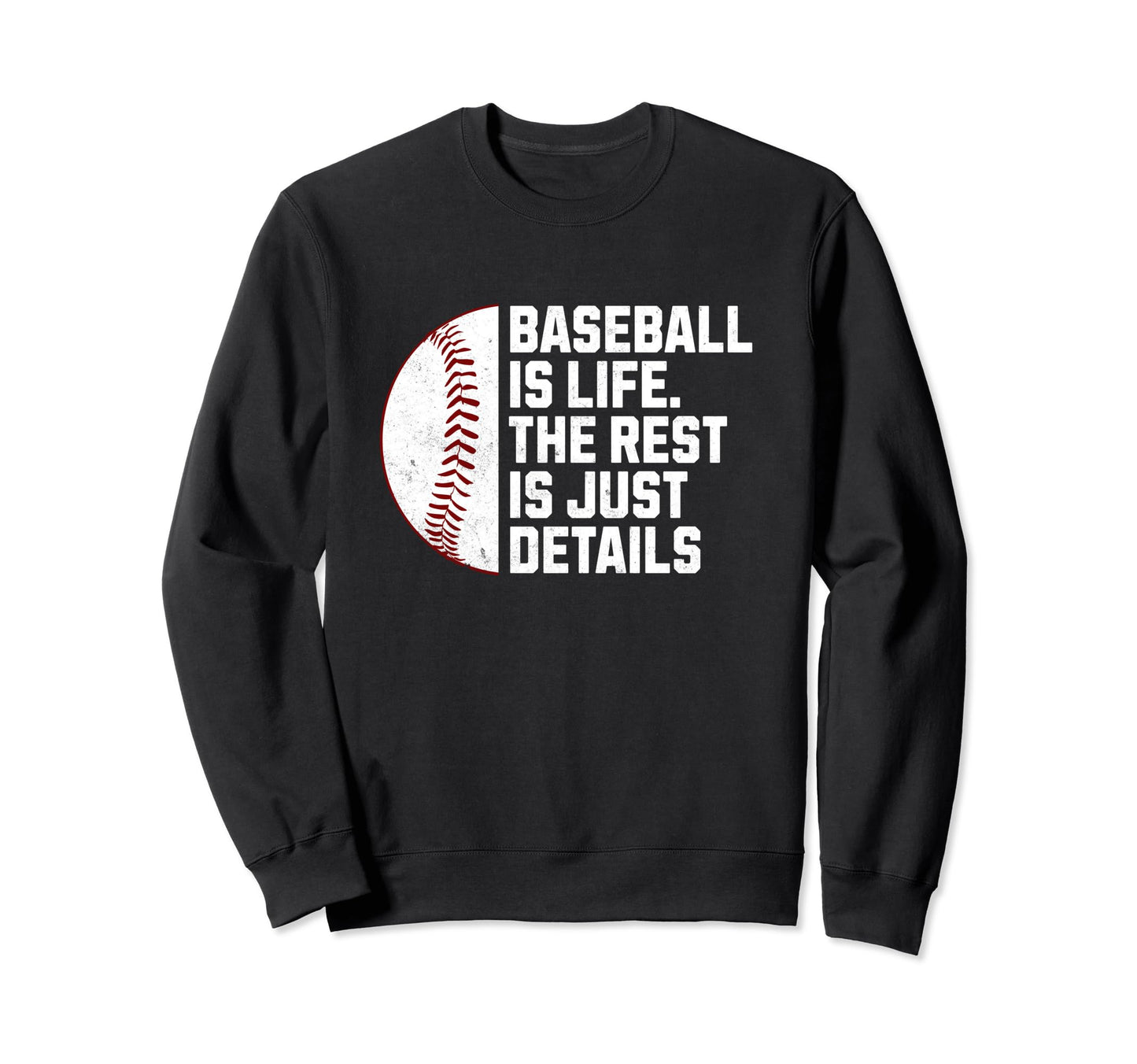 Motivating Life Lessons From Baseball Sweatshirt - Minimalist Print Unisex - T-Shirt, Sweatshirt, Hoodie