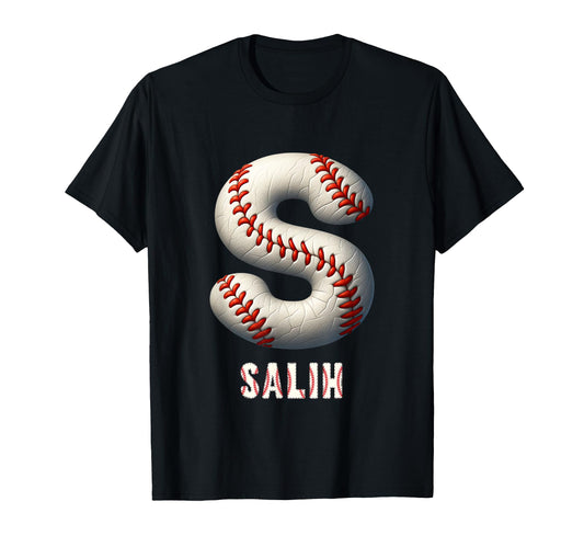 Baseball Home Run Miko Initial Letter T-Shirt - Novelty Apparel for Adults - T-Shirt, Sweatshirt, Hoodie