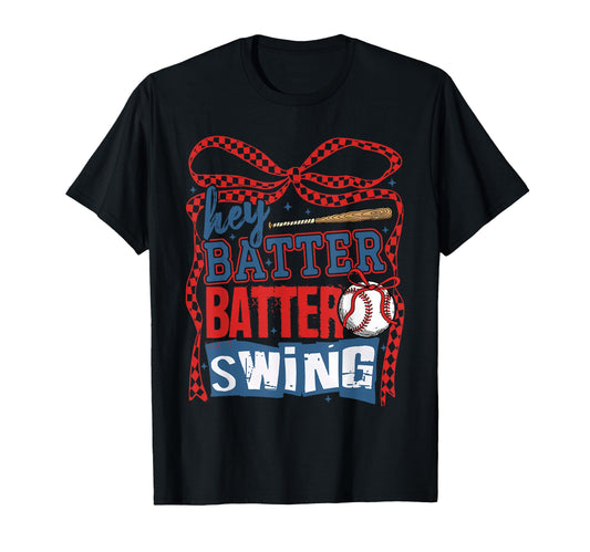 Baseball Batter Batter Swing Game Day T-Shirt - Minimalist Print Men Women - T-Shirt, Sweatshirt, Hoodie