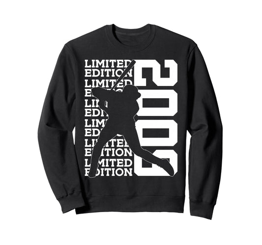 2009 Baseball 17Th Birthday Sweatshirt - Trendy Graphic for Adults - T-Shirt, Sweatshirt, Hoodie