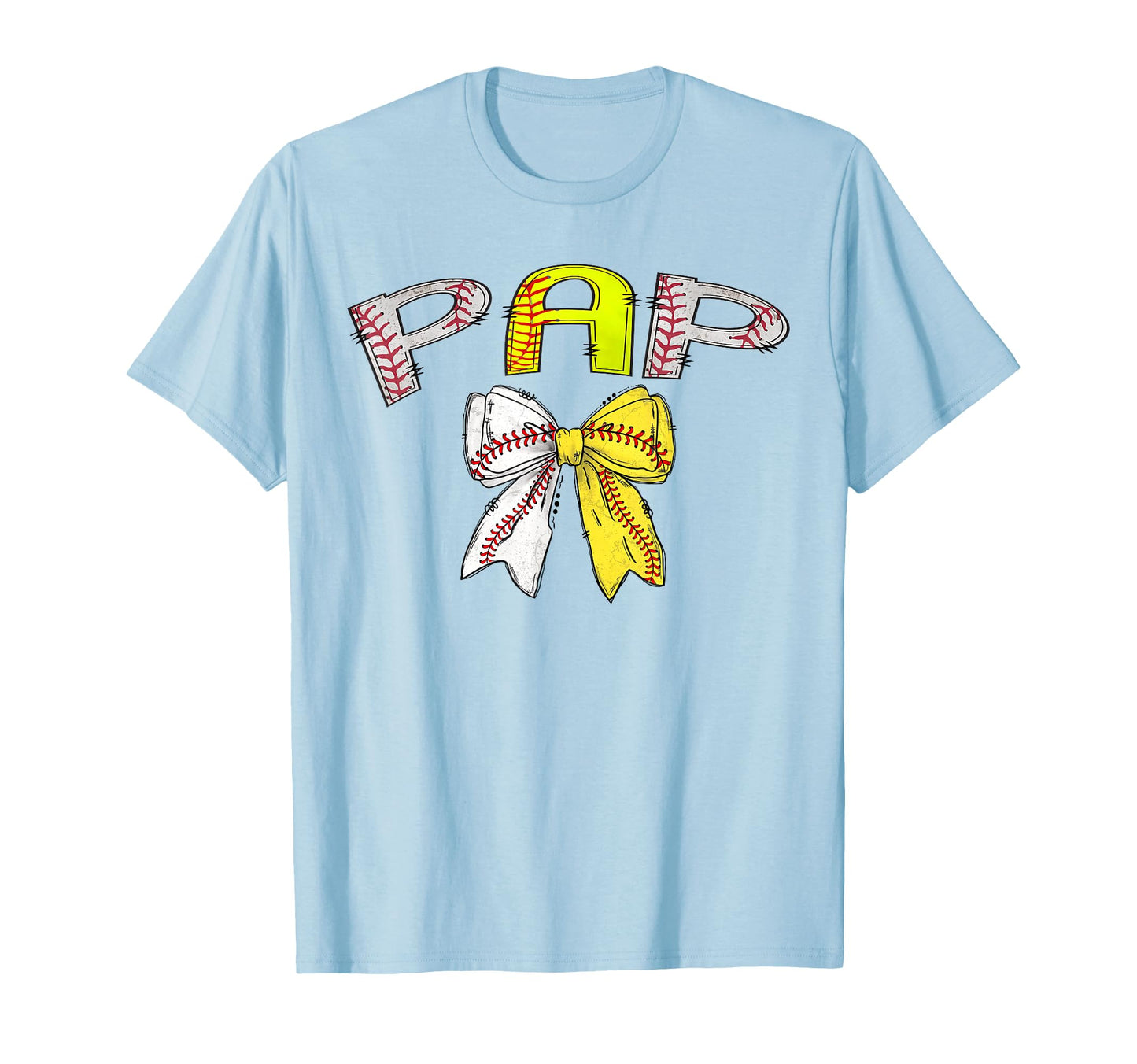 Pap Both Half Baseball Softball T-Shirt - Casual Everyday Wear Unisex - T-Shirt, Sweatshirt, Hoodie