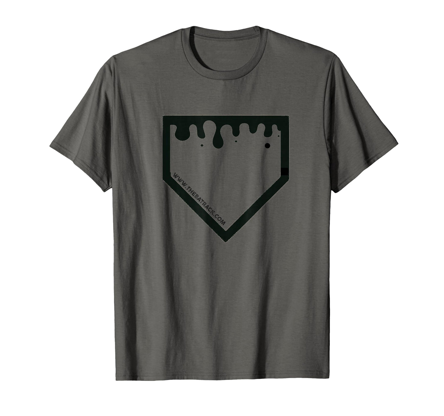 Baseball Home Plate Drip T-Shirt - Casual Everyday Wear Unisex - T-Shirt, Sweatshirt, Hoodie