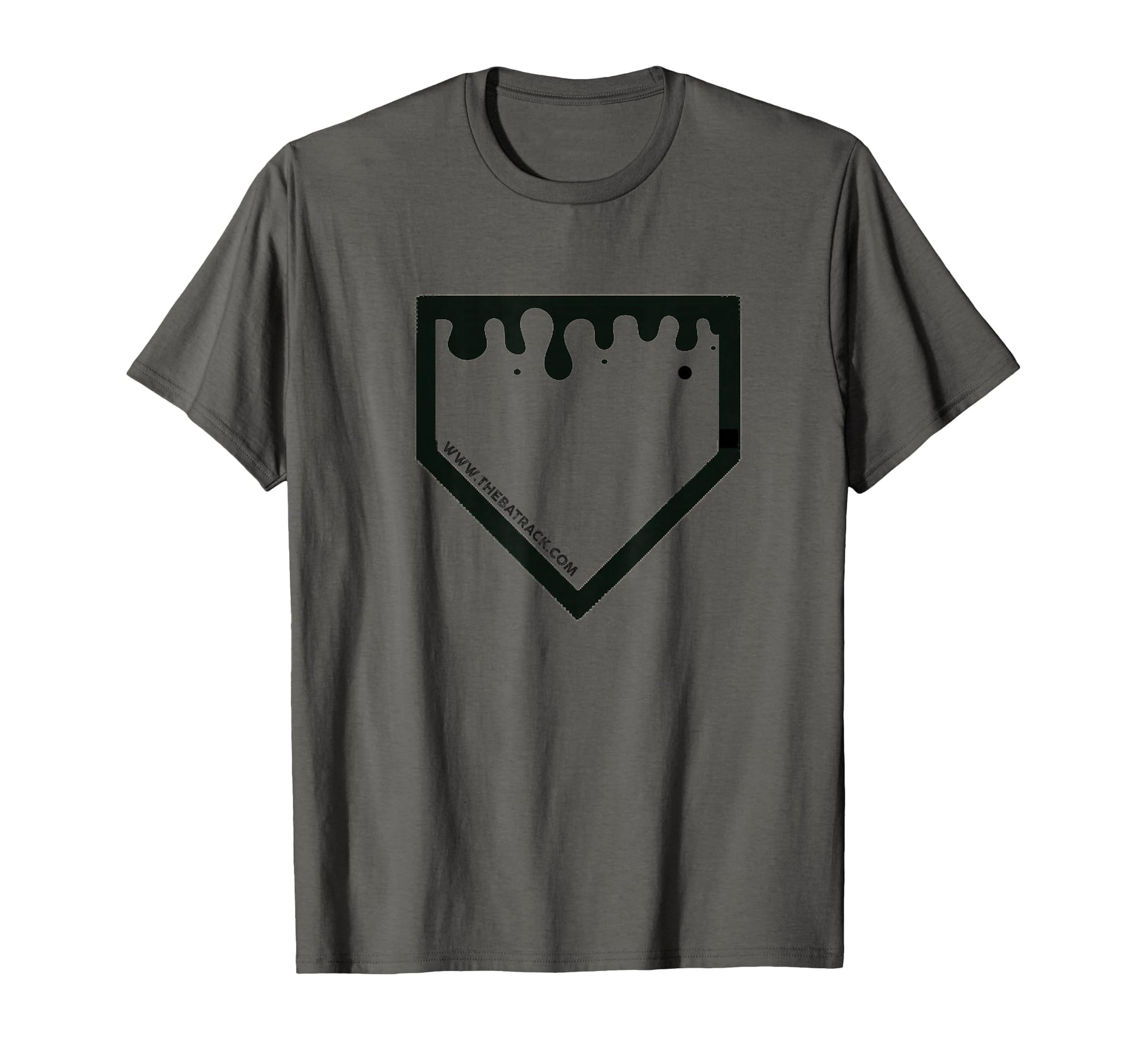Baseball Home Plate Drip T-Shirt - Casual Everyday Wear Unisex - T-Shirt, Sweatshirt, Hoodie