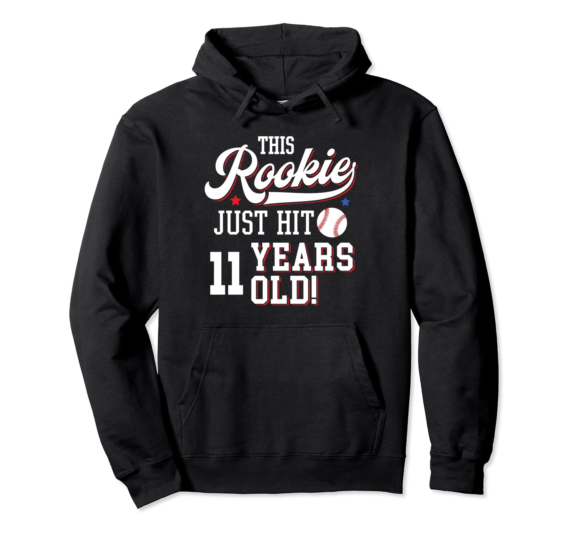 Baseball Birthday Party This Rookie Just Hoodie - Trendy Graphic Unisex - T-Shirt, Sweatshirt, Hoodie