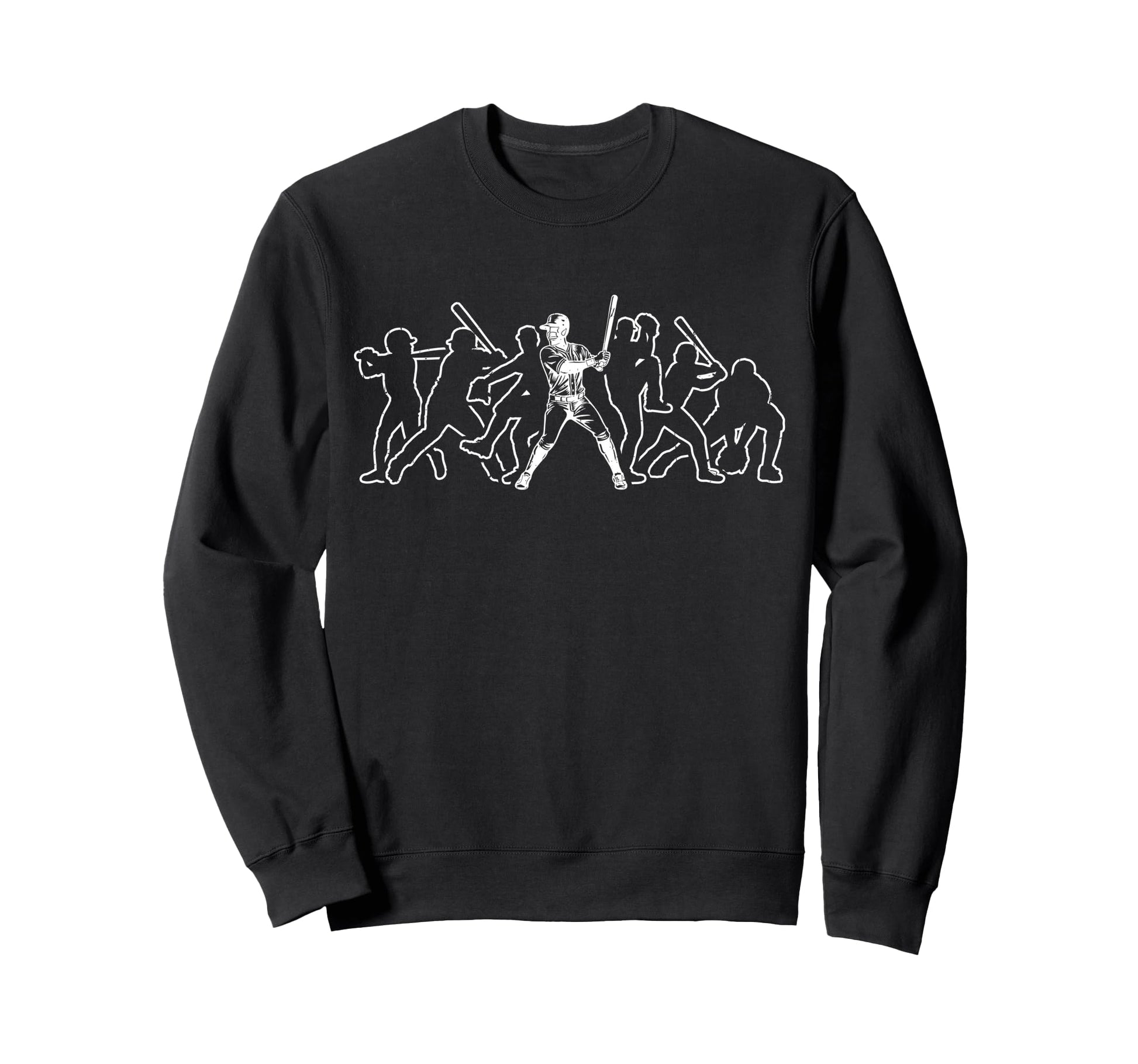 Baseball Sweatshirt - Fun Novelty Design Men Women - T-Shirt, Sweatshirt, Hoodie
