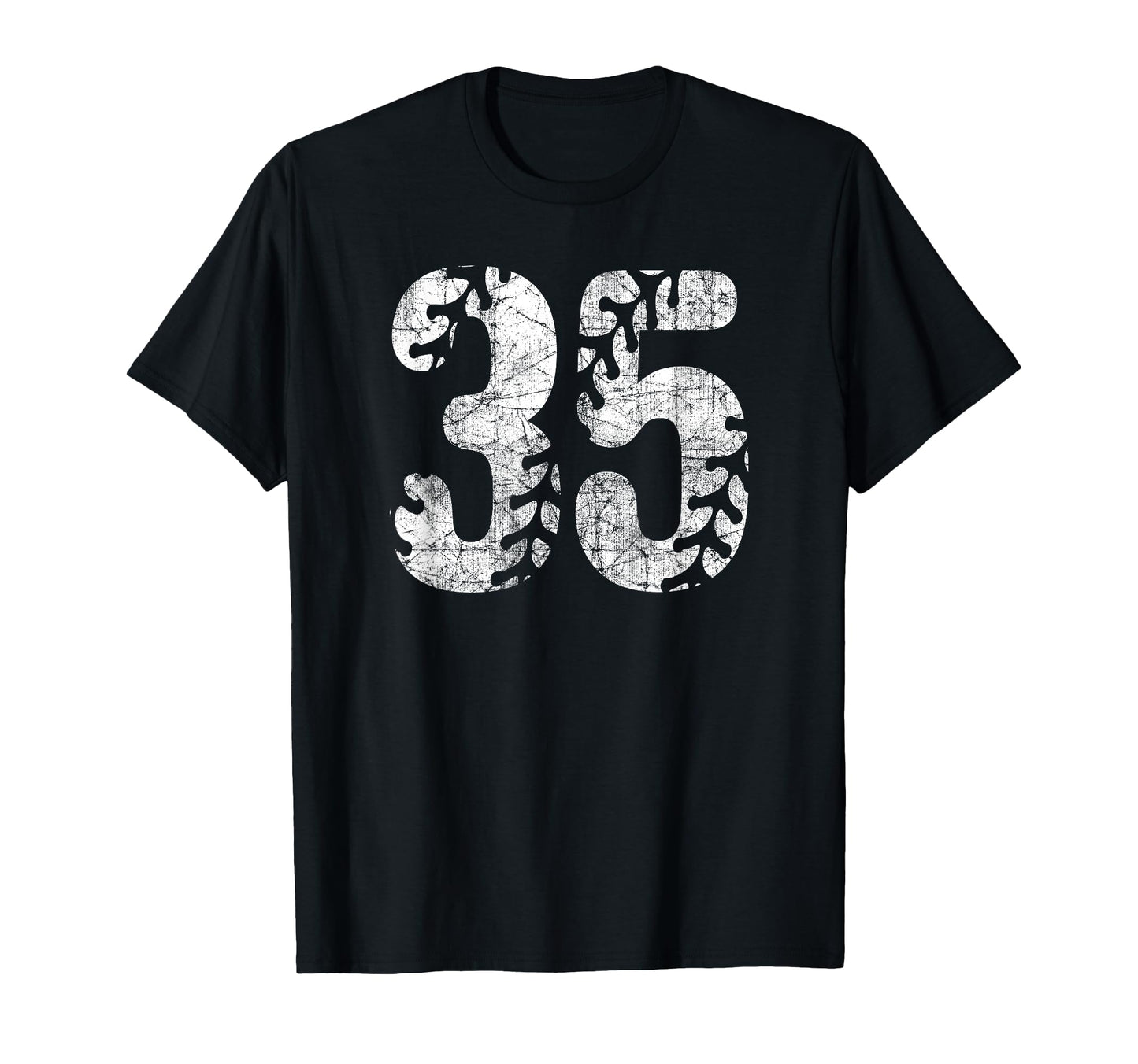 Baseball Softball Mom 35 Number 35 T-Shirt - Fun Novelty Design Unisex - T-Shirt, Sweatshirt, Hoodie