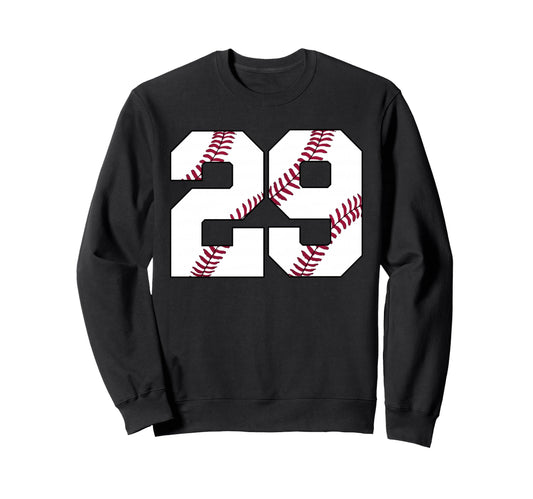 Baseball 1997 29Th Birthday 29 Sweatshirt - Trendy Graphic for Adults - T-Shirt, Sweatshirt, Hoodie