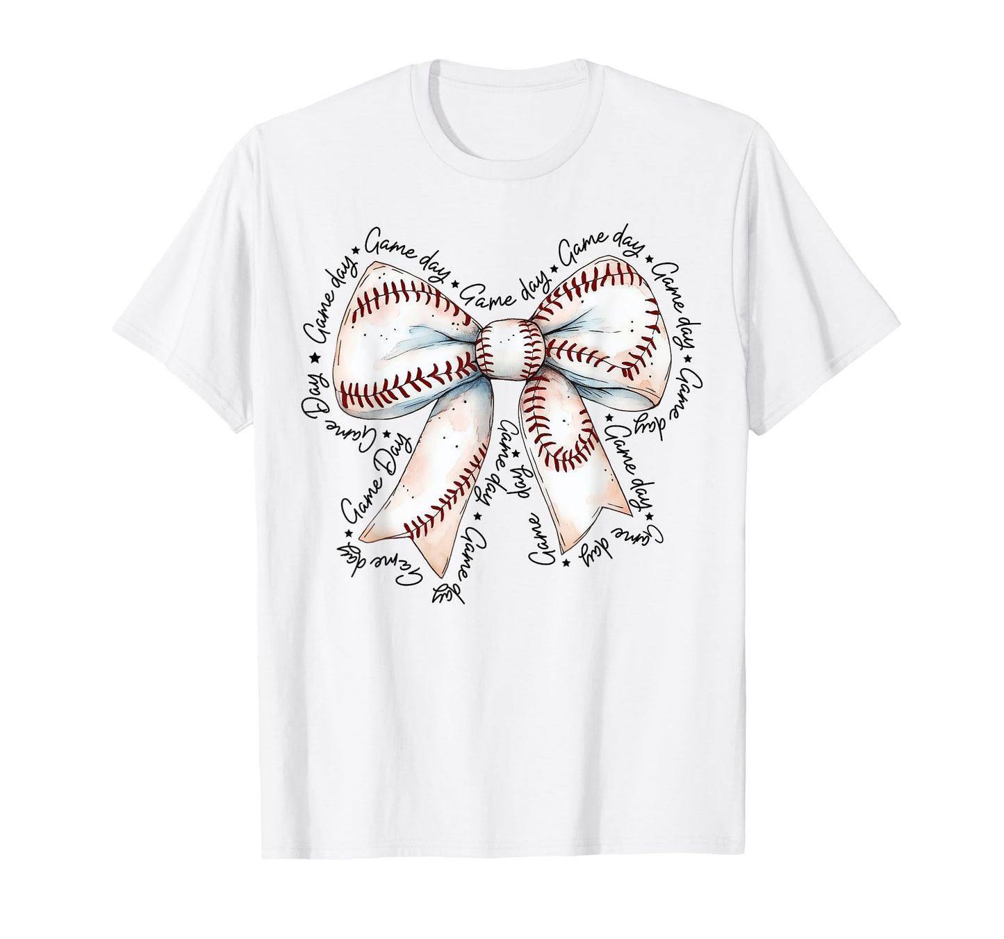 Coquette Baseball Game Day Baseball T-Shirt - Aesthetic Graphic for Adults - T-Shirt, Sweatshirt, Hoodie