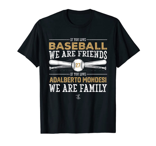 Adalberto Mondesi If You Love Baseball T-Shirt - Custom Art Print Unisex - T-Shirt, Sweatshirt, Hoodie
