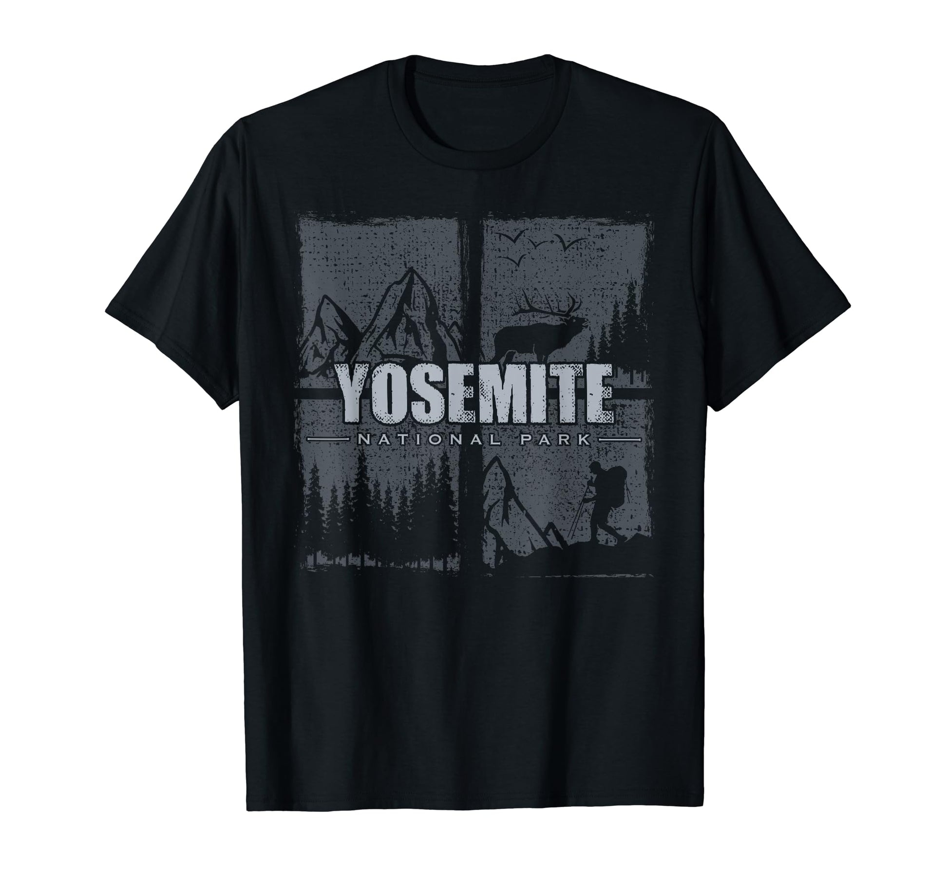 Yosemite National Park Us Yosemite T-Shirt - Custom Art Print for Adults - T-Shirt, Sweatshirt, Hoodie