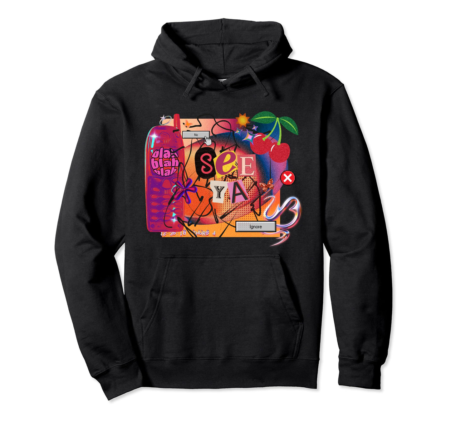 L8R Y2K Trendy Aesthetic 2000S Inspired Hoodie - Unique Graphic for Adults - T-Shirt, Sweatshirt, Hoodie