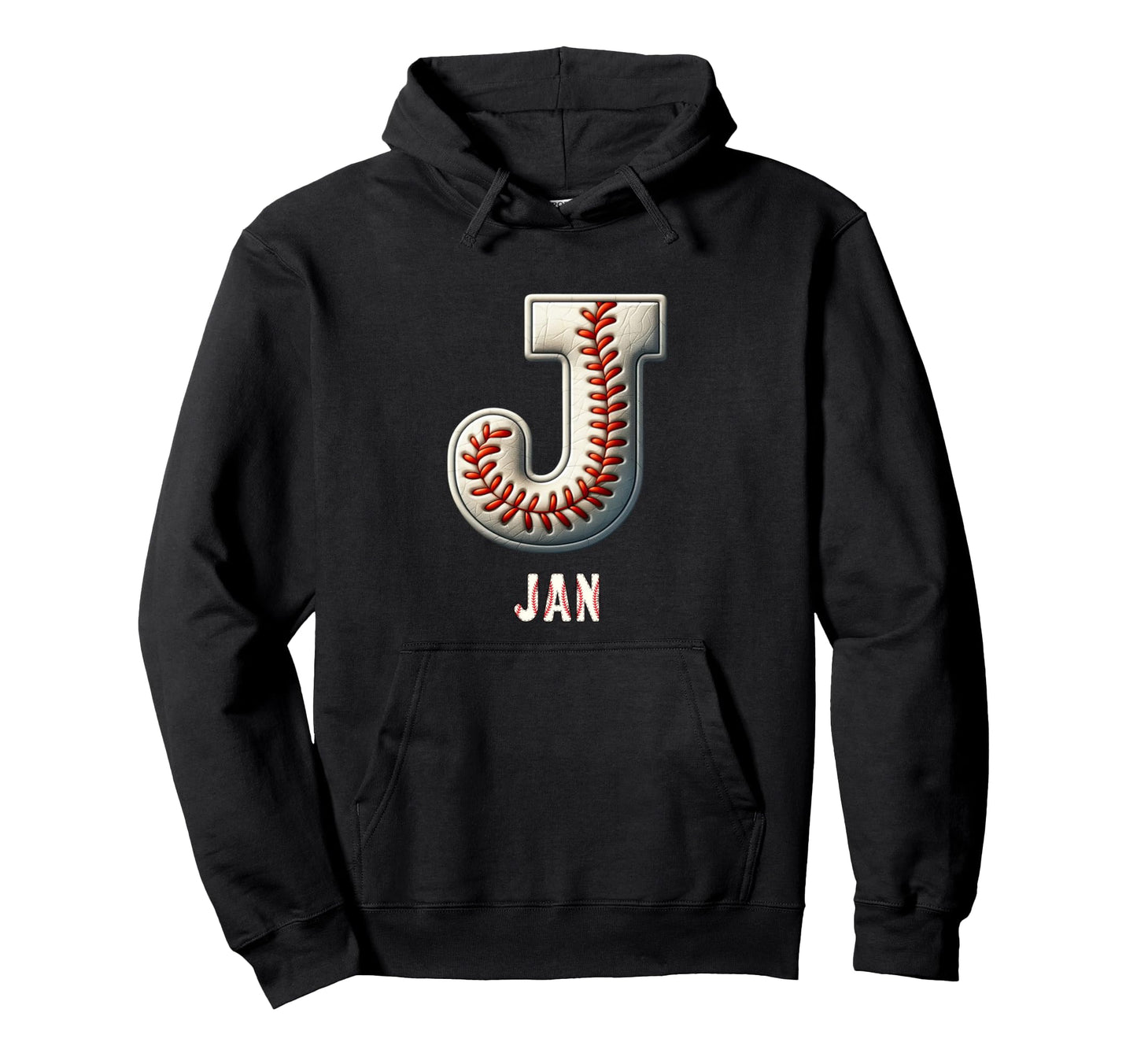 Baseball Home Run Leo Initial Letter Name Hoodie - Novelty Apparel Unisex - T-Shirt, Sweatshirt, Hoodie