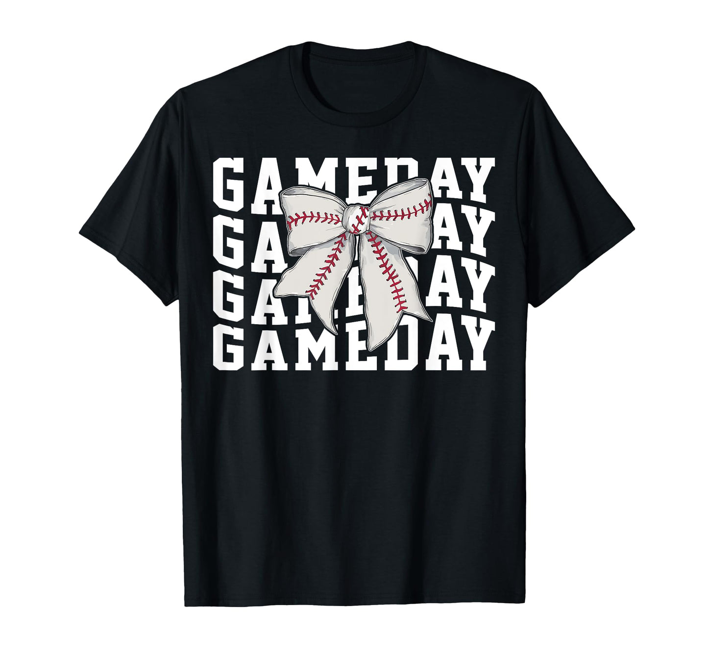 Game Day Baseball Lover Trendy Coquette T-Shirt - Unique Graphic Unisex - T-Shirt, Sweatshirt, Hoodie