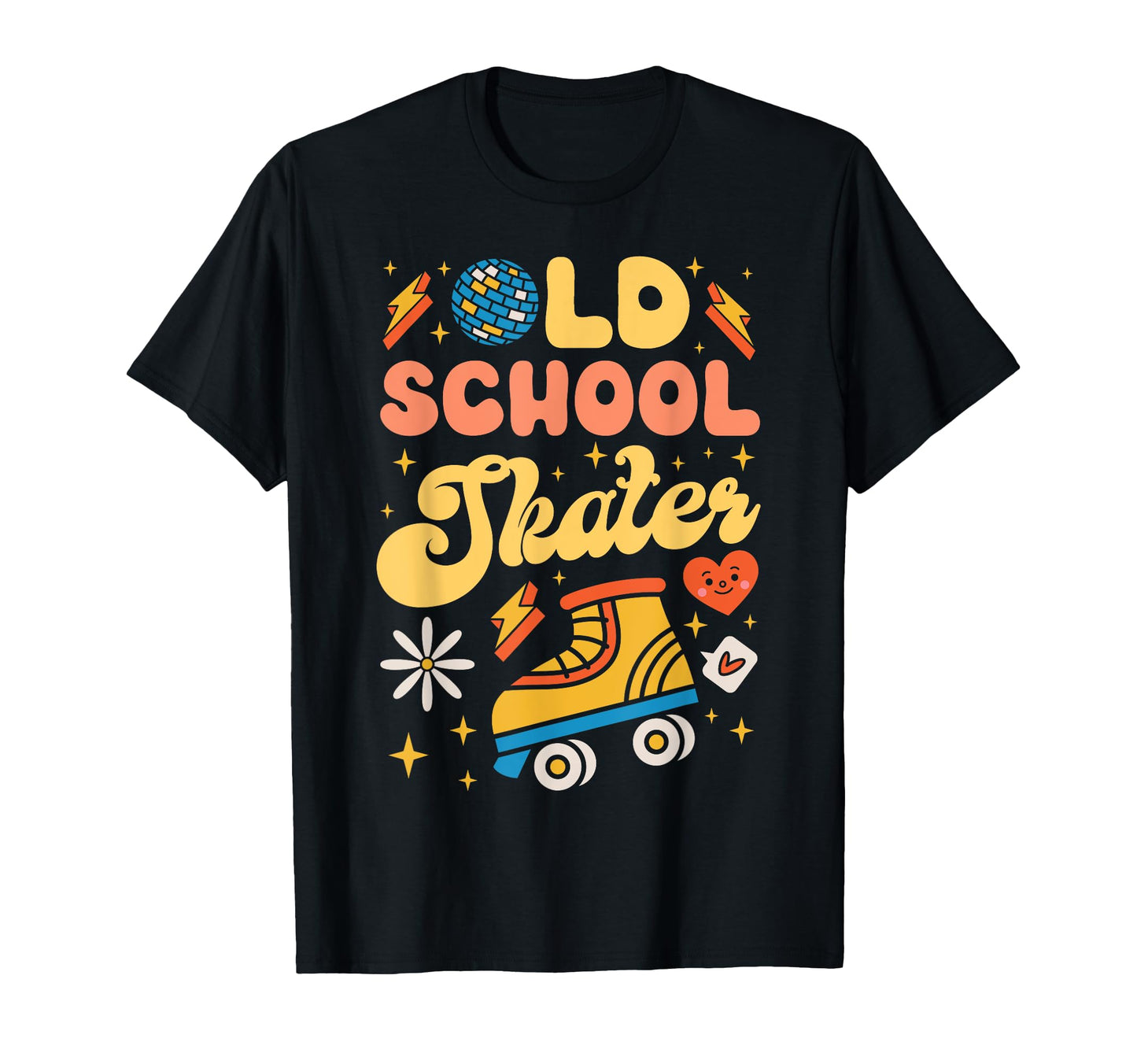 Roller Skating Skate 1970S Old School T-Shirt - Streetwear Style Men Women - T-Shirt, Sweatshirt, Hoodie