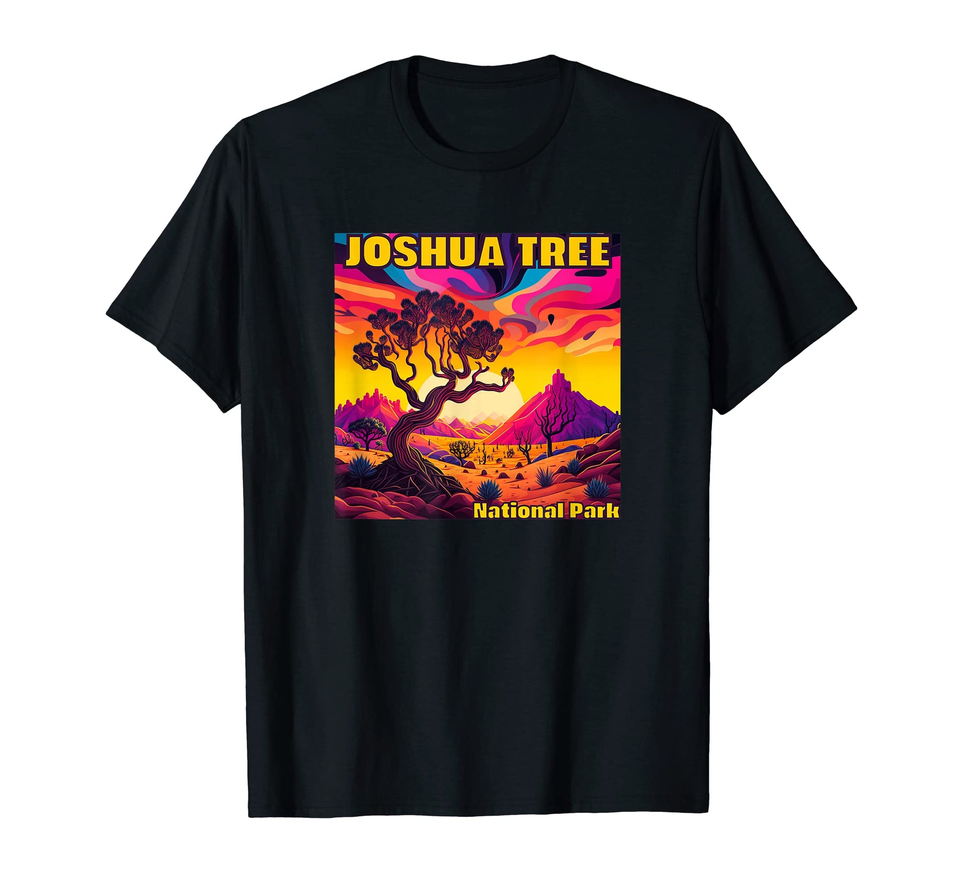 Joshua Tree National Park Desert Trip T-Shirt - Graphic Print Men Women - T-Shirt, Sweatshirt, Hoodie