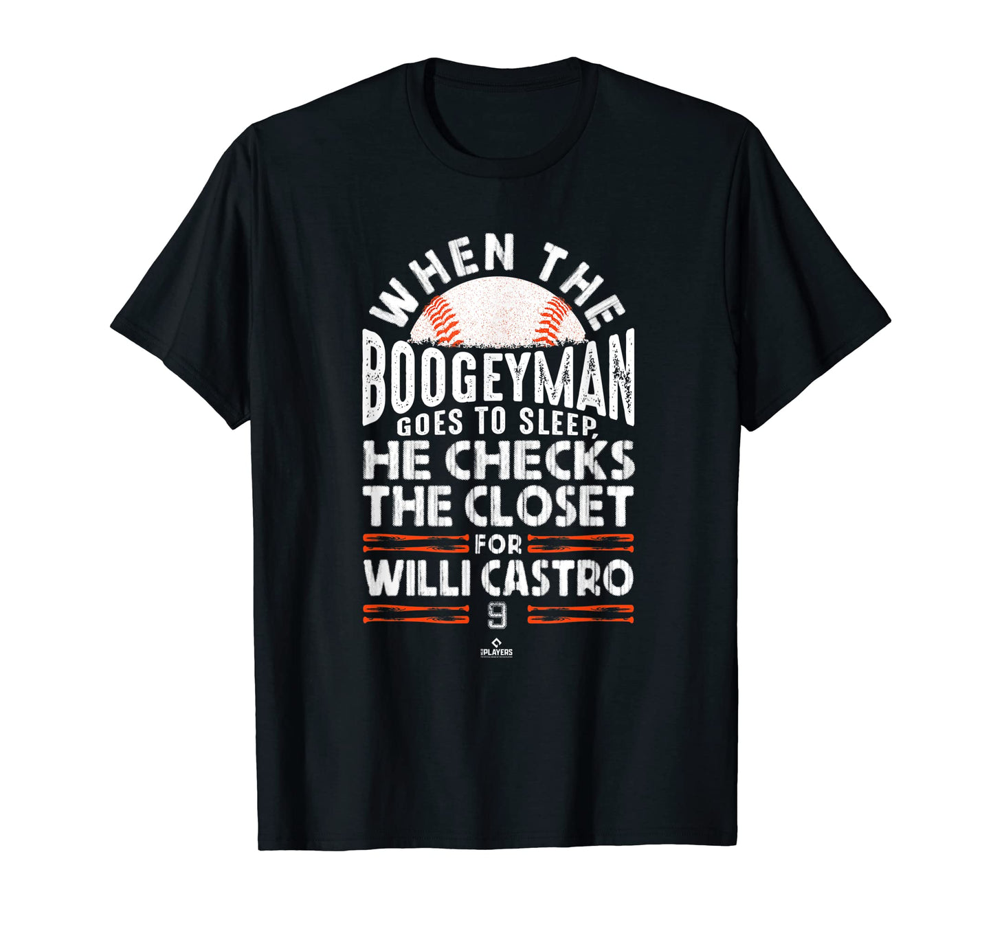 Boogeyman Checks Closet Willi Castro T-Shirt - Fun Novelty Design Unisex - T-Shirt, Sweatshirt, Hoodie