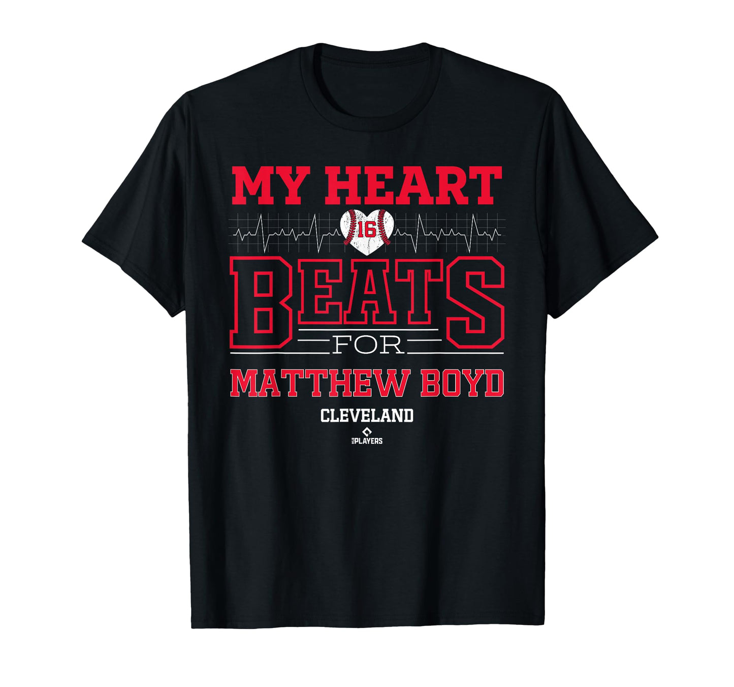My Heart Beats Matthew Boyd T-Shirt - Fun Novelty Design for Adults - T-Shirt, Sweatshirt, Hoodie