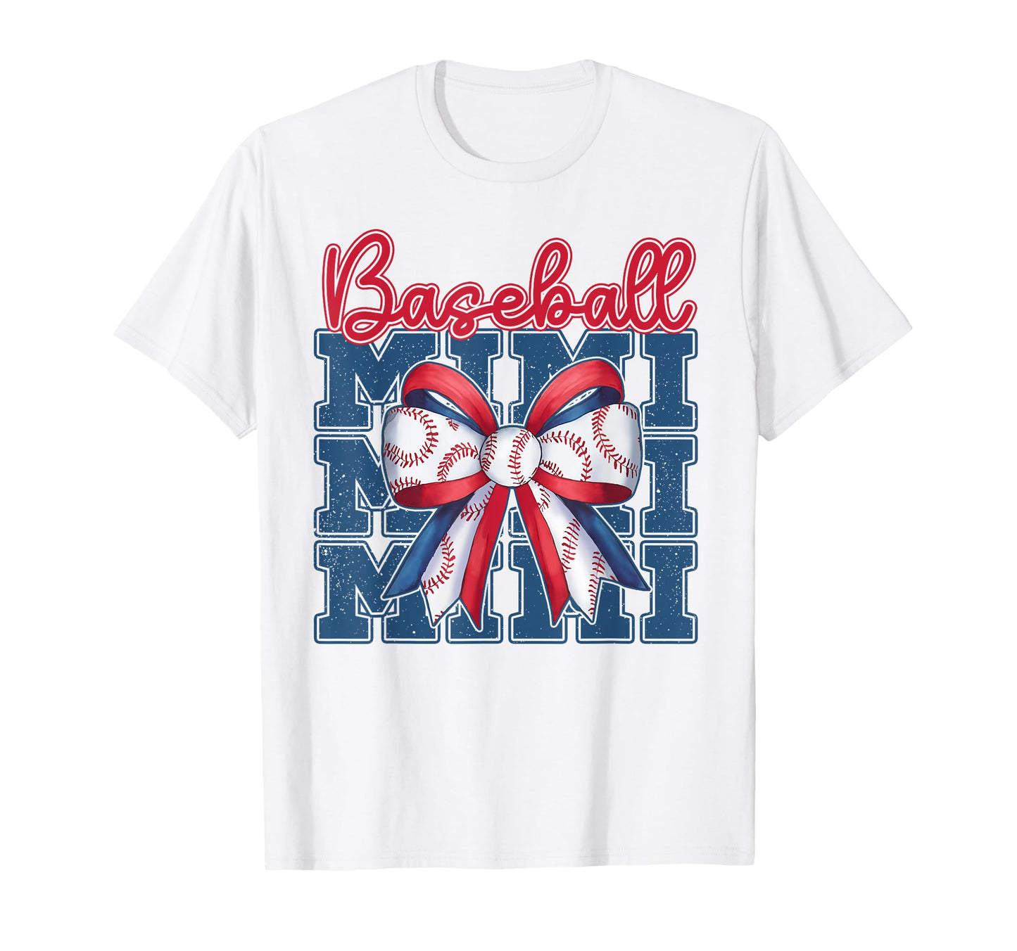 Baseball Mimi Coquette Bow Sport T-Shirt - Fun Novelty Design Men Women - T-Shirt, Sweatshirt, Hoodie