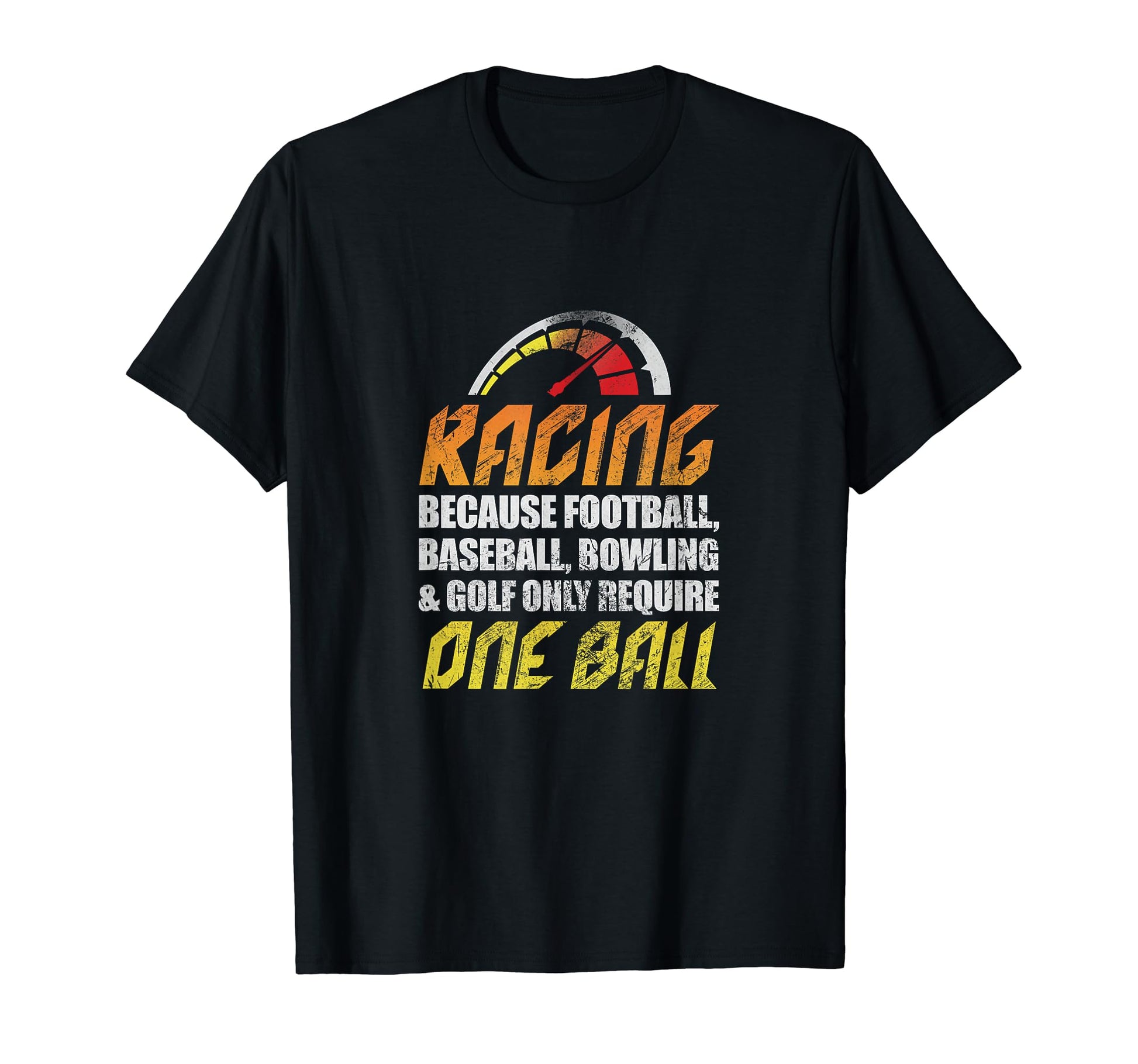 Racing Football Baseball Bowling Golf T-Shirt - Trendy Graphic for Adults - T-Shirt, Sweatshirt, Hoodie