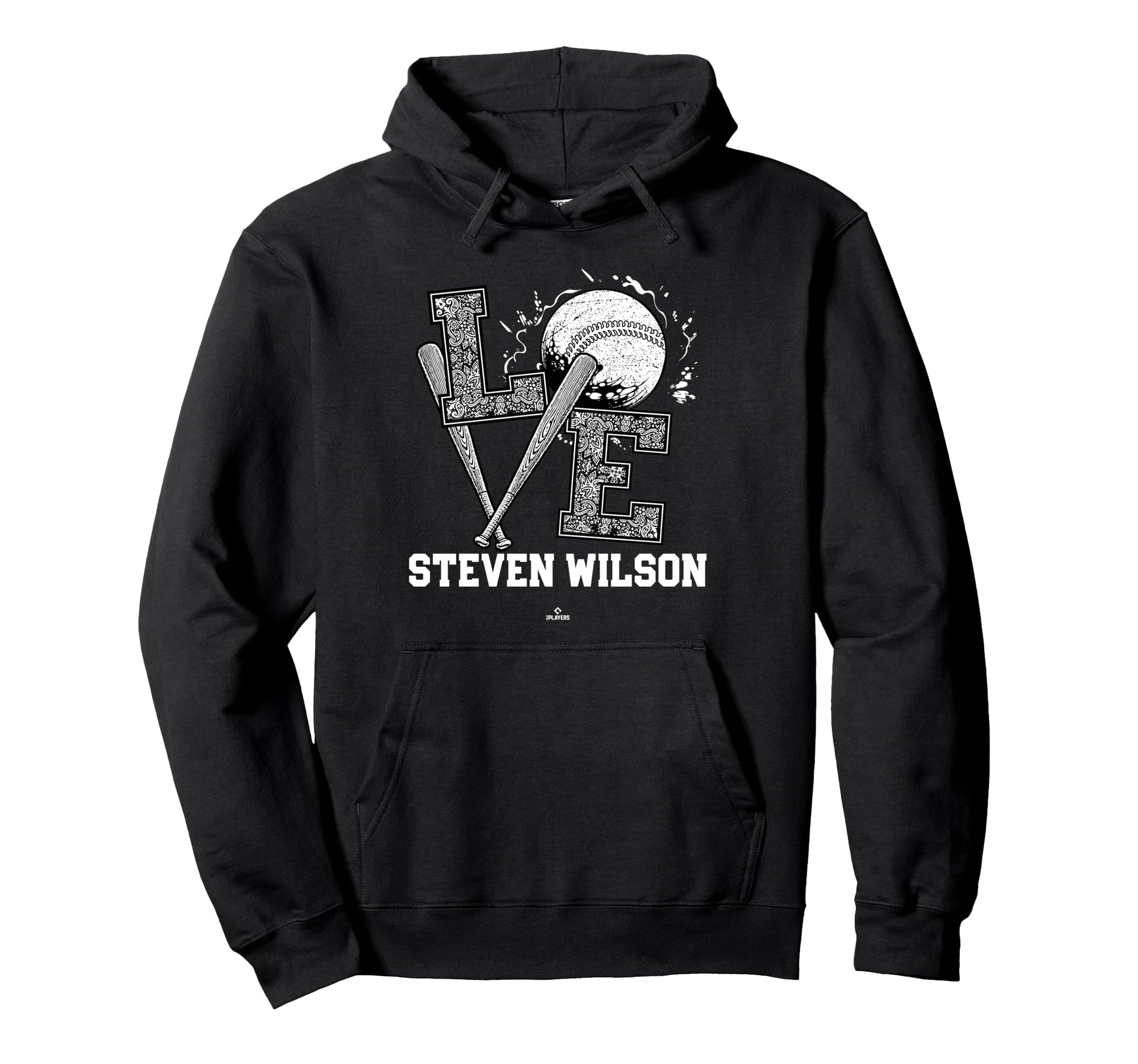 Distressed Baseball Love Steven Wilson Hoodie - Graphic Print Men Women - T-Shirt, Sweatshirt, Hoodie