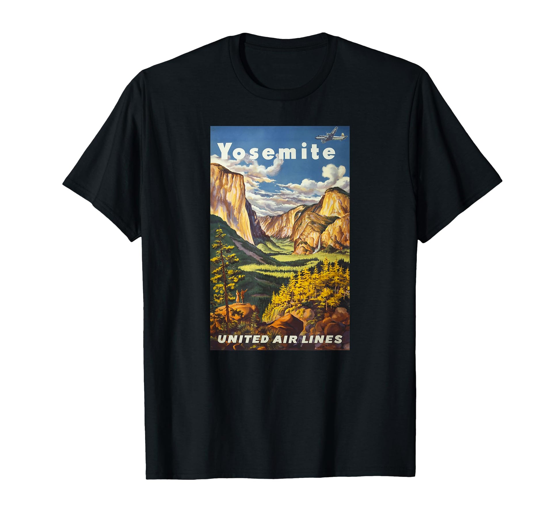 Yosemite National Park Travel T-Shirt - Unique Graphic for Adults - T-Shirt, Sweatshirt, Hoodie