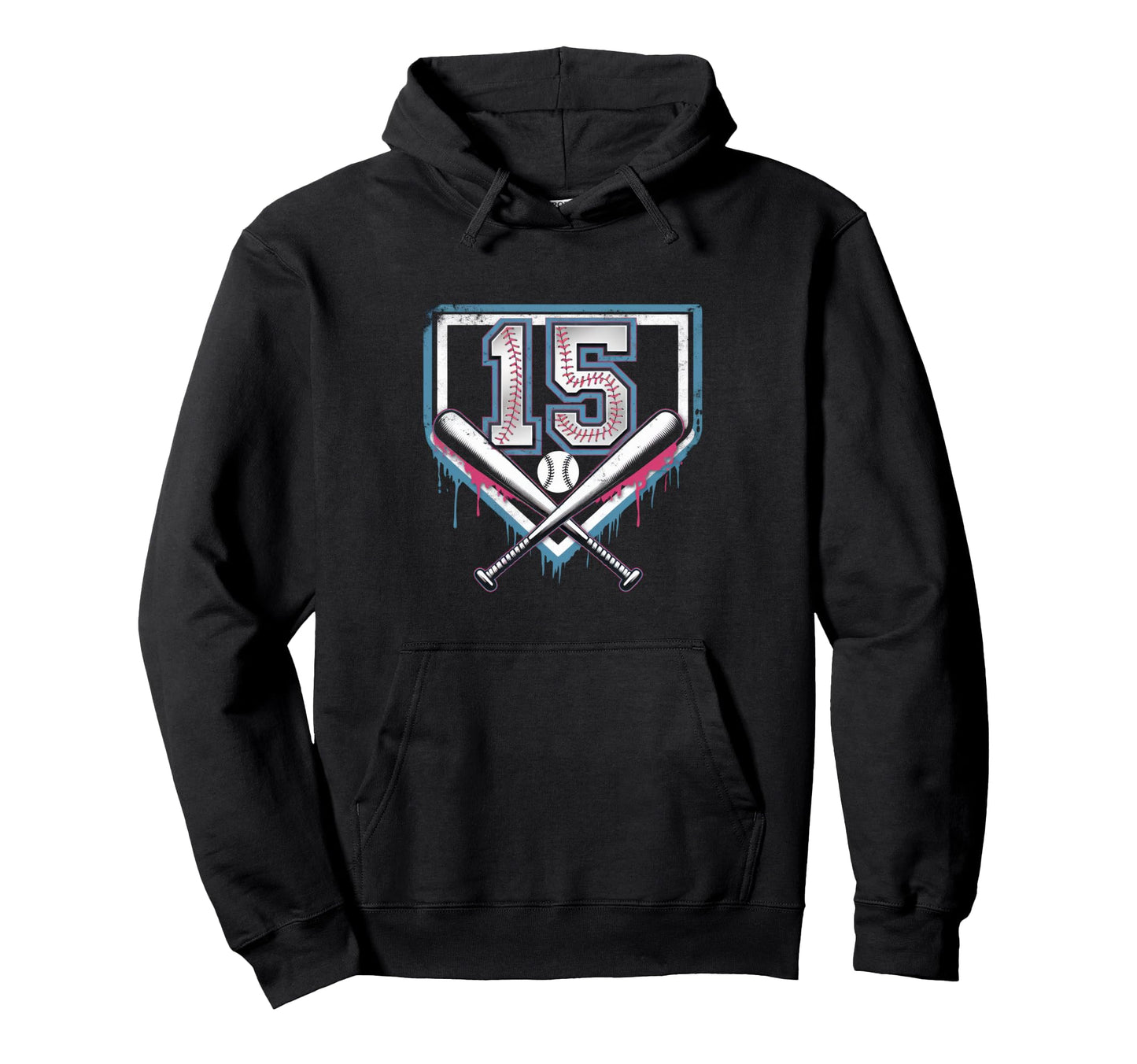 Sprinkle 15Th Birthday Baseball Home Ice Hoodie - Custom Art Print Unisex - T-Shirt, Sweatshirt, Hoodie