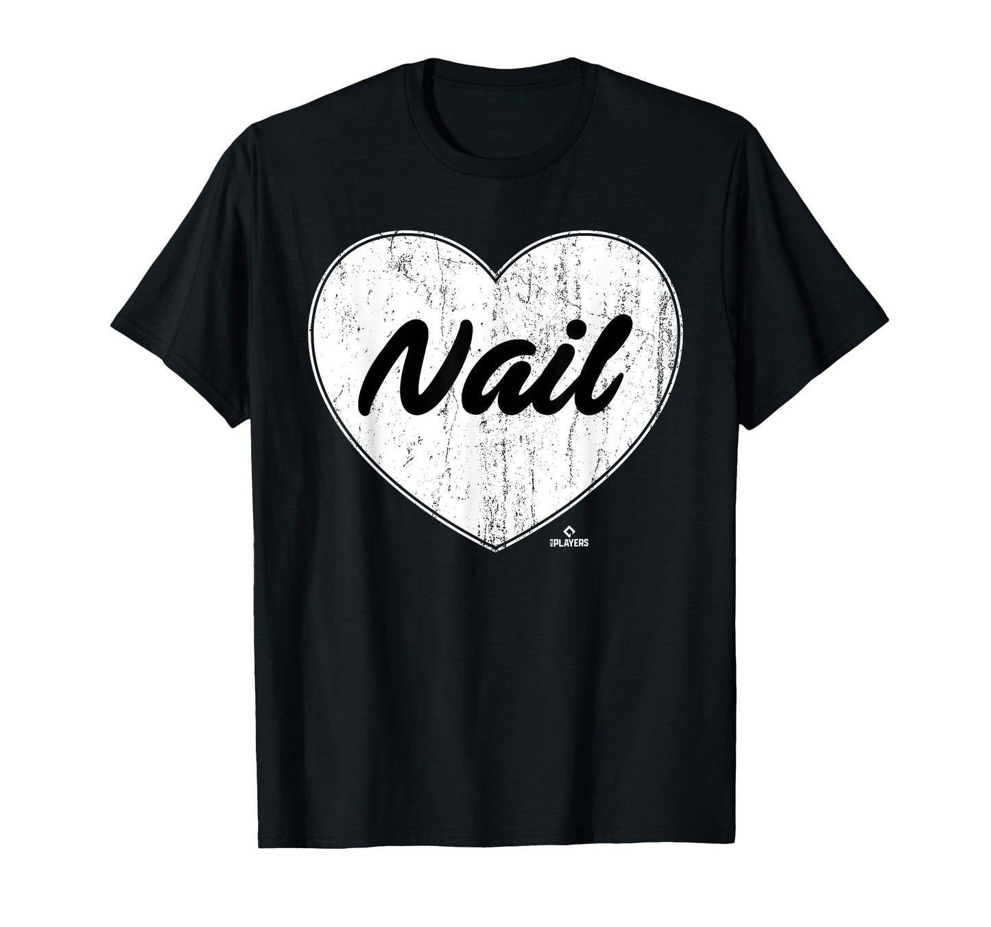 Distressed Heart Brendan Nail T-Shirt - Casual Everyday Wear for Adults - T-Shirt, Sweatshirt, Hoodie