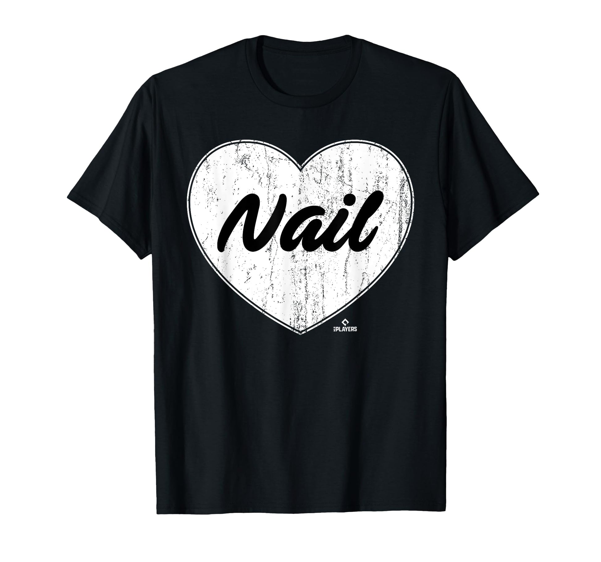 Distressed Heart Brendan Nail T-Shirt - Casual Everyday Wear for Adults - T-Shirt, Sweatshirt, Hoodie