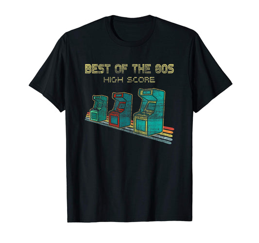 80S Video Game Love Arcade Best Gamer T-Shirt - Trendy Graphic Unisex - T-Shirt, Sweatshirt, Hoodie