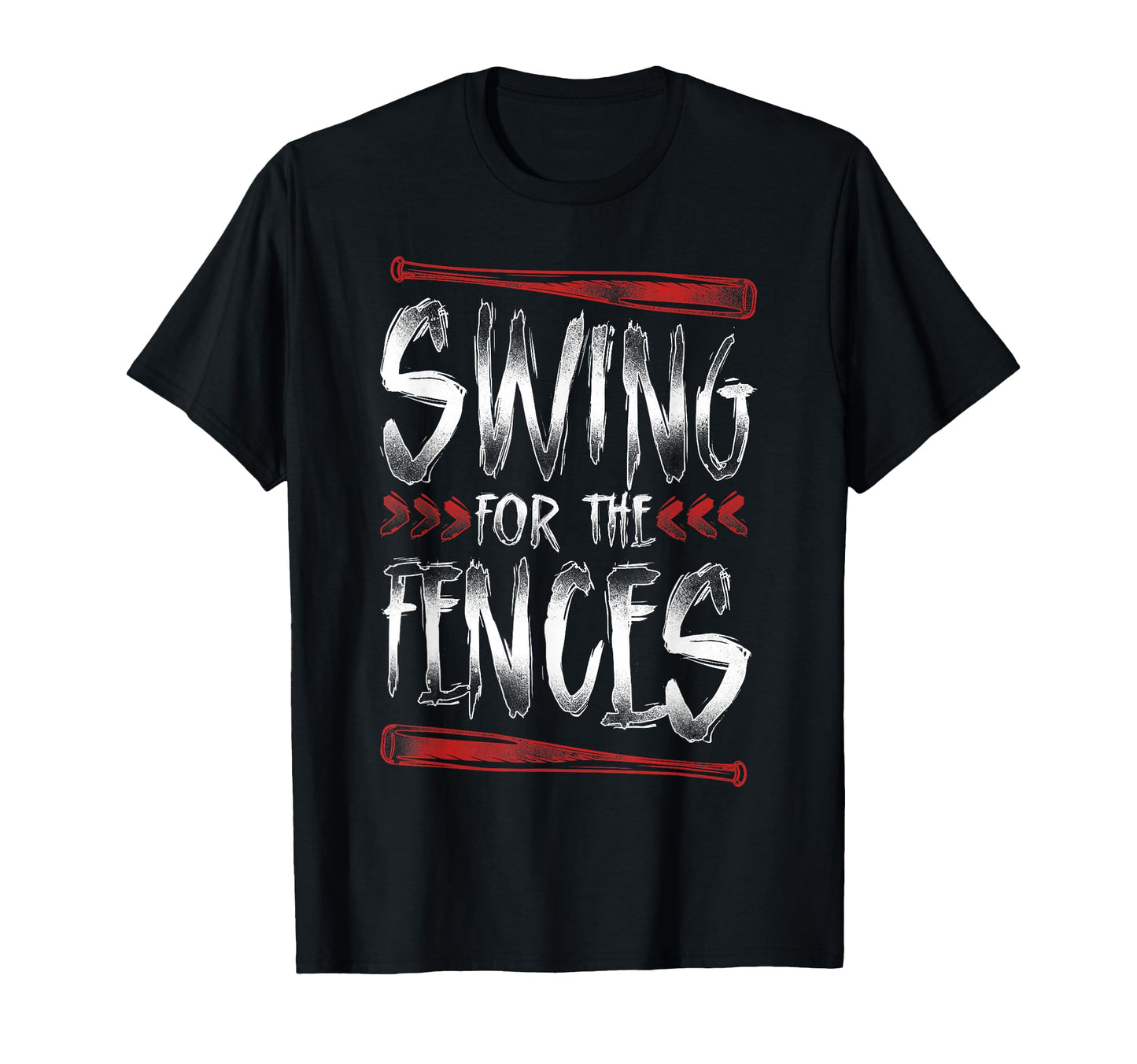 Baseball Fan Swing Fences T-Shirt - Unique Graphic for Adults - T-Shirt, Sweatshirt, Hoodie