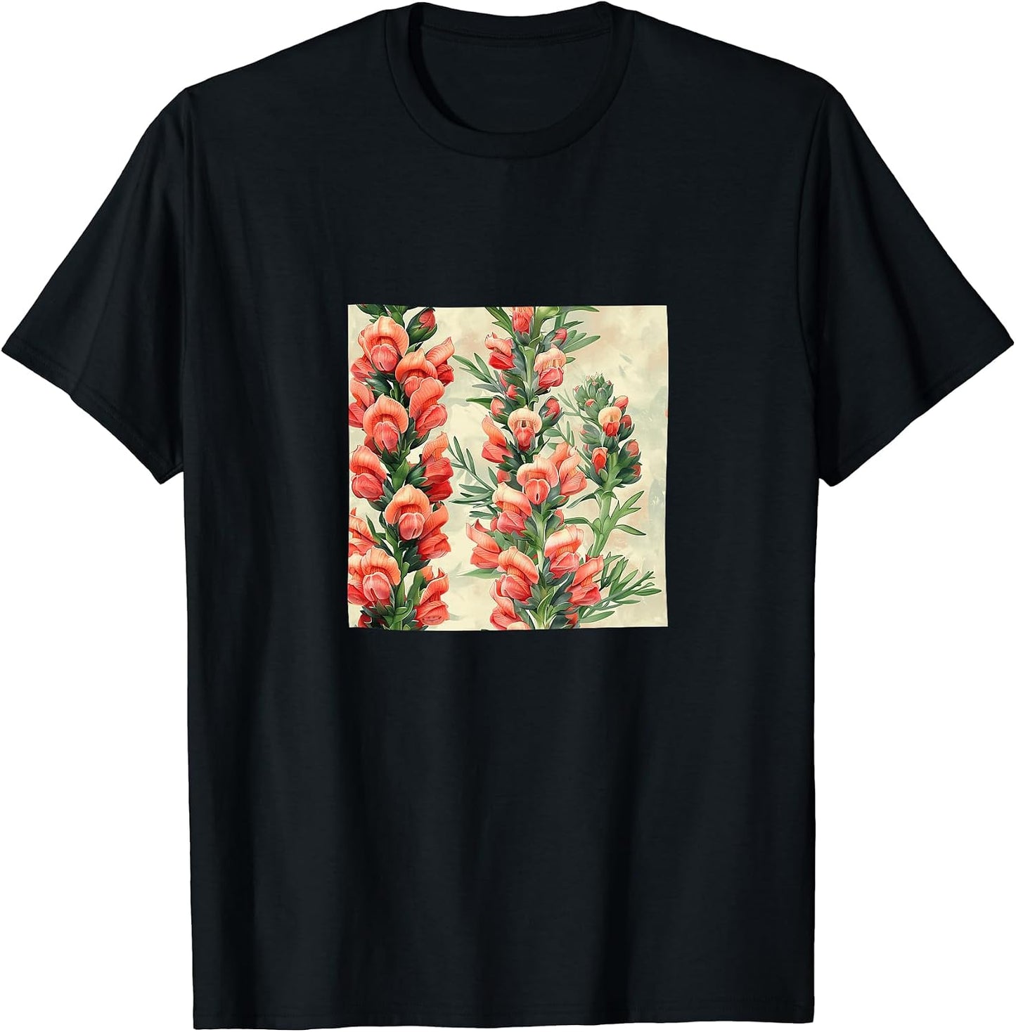 Snapdragon Flower Pattern Merch - Adult & Kids T-Shirts, Sweatshirts & Hoodies apparel design preview 1