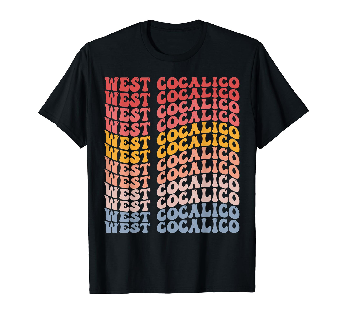 West Cocalico City Groovy T-Shirt - Graphic Print Unisex - T-Shirt, Sweatshirt, Hoodie