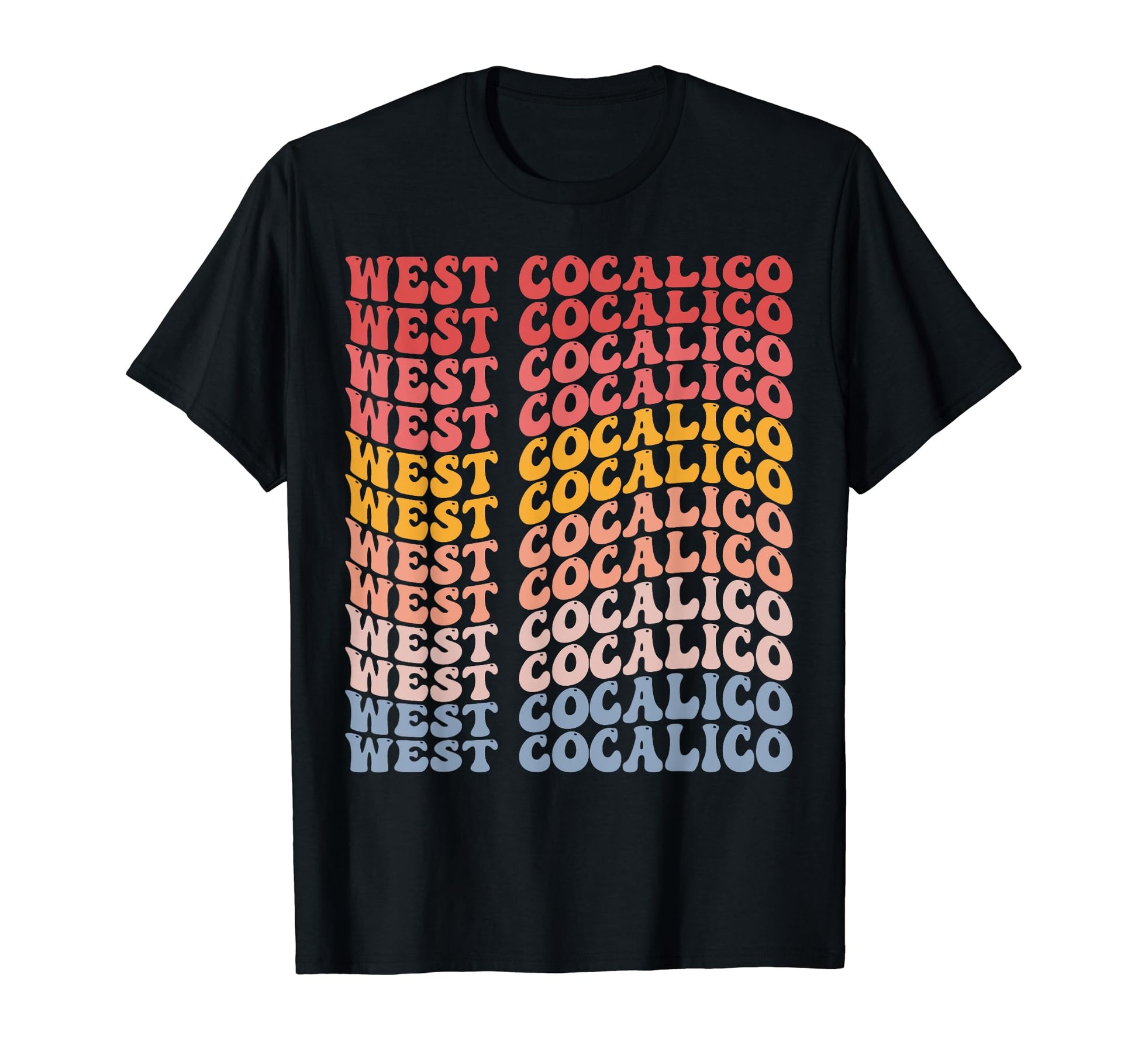 West Cocalico City Groovy T-Shirt - Graphic Print Unisex - T-Shirt, Sweatshirt, Hoodie