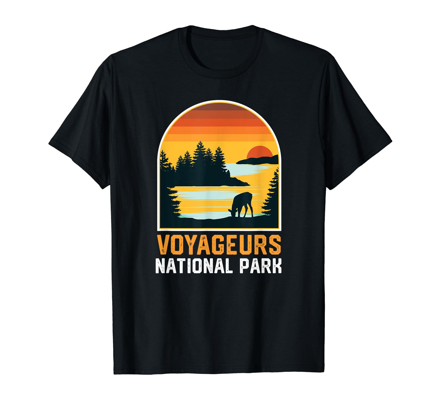 Voyageurs National Park Sunset T-Shirt - Streetwear Style Unisex - T-Shirt, Sweatshirt, Hoodie