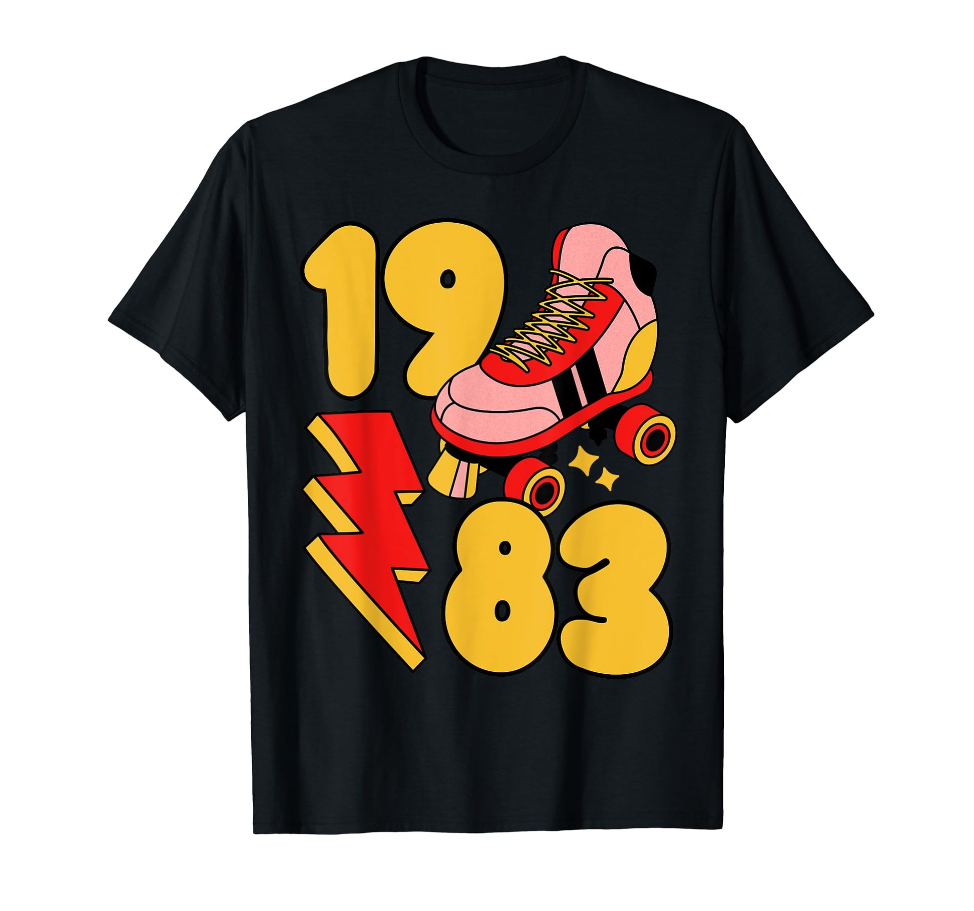 1983 Roller Skate 80S Nostalgia T-Shirt - Novelty Apparel Men Women - T-Shirt, Sweatshirt, Hoodie