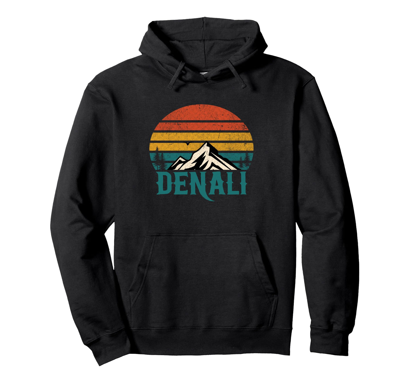 Denali Alaska National Park Hoodie - Streetwear Style Men Women - T-Shirt, Sweatshirt, Hoodie