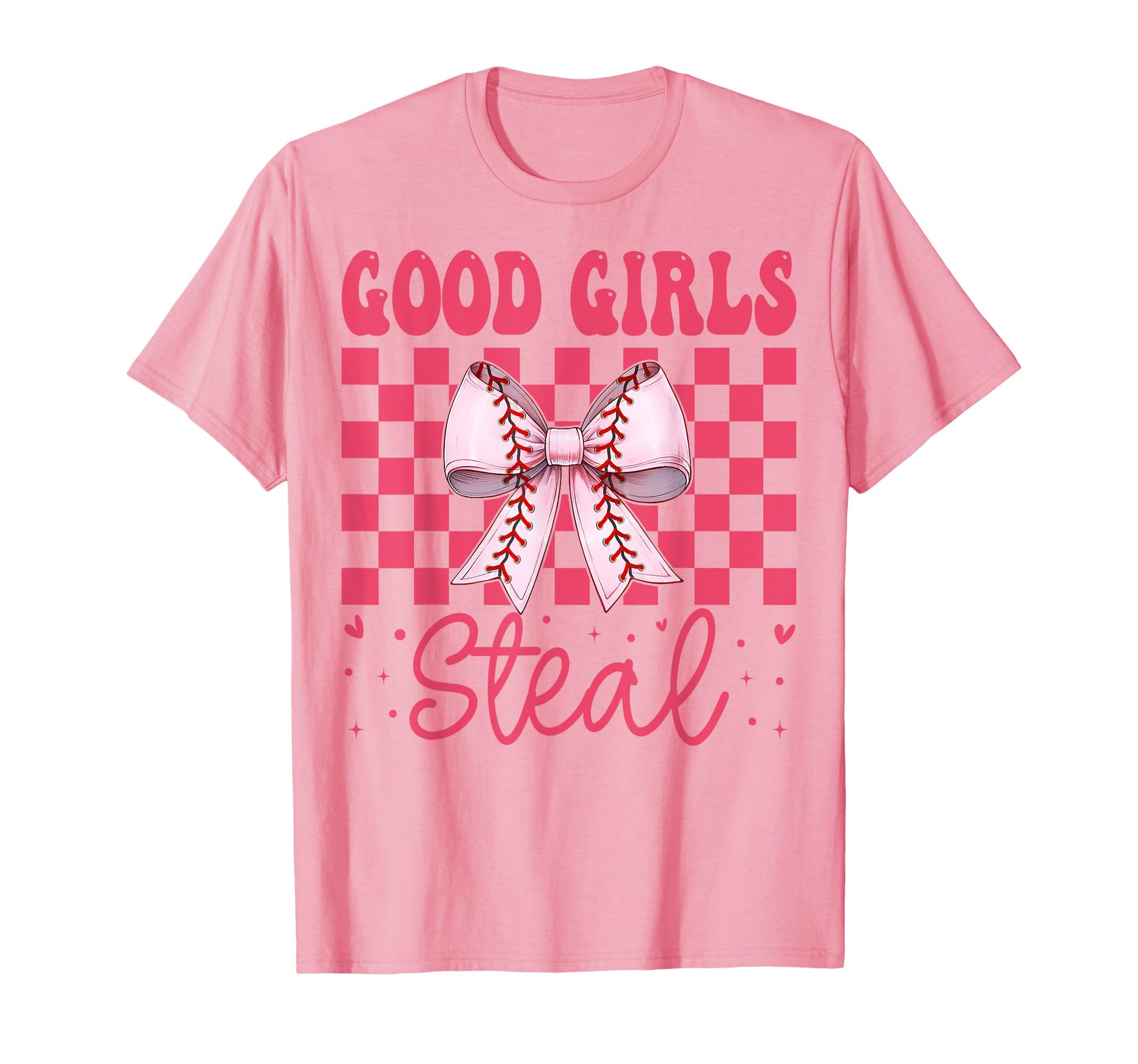 Baseball Mom Mothers Day Coquette Bow T-Shirt - Novelty Apparel Men Women - T-Shirt, Sweatshirt, Hoodie