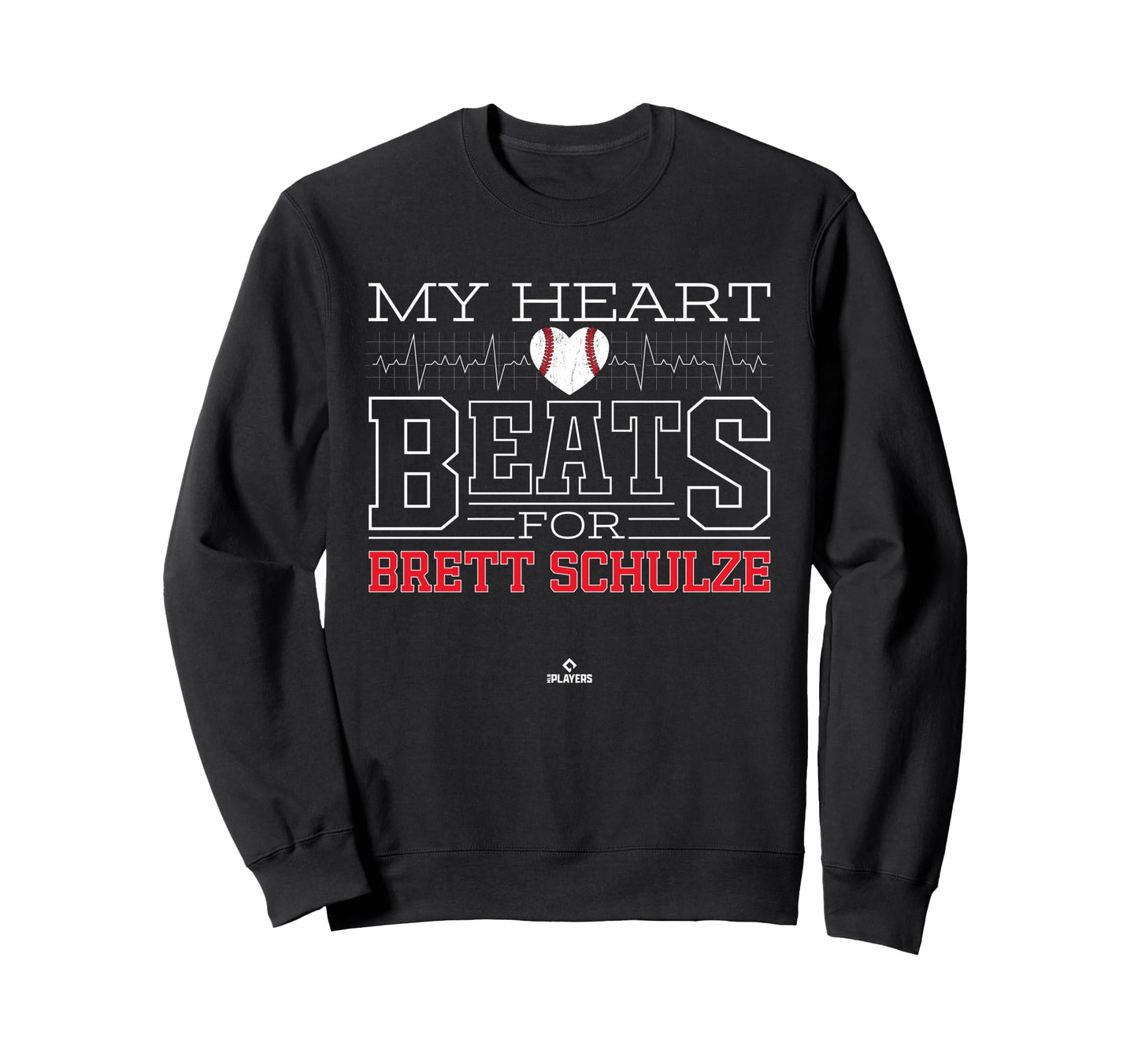 My Heart Beats Brett Schulze Sweatshirt - Aesthetic Graphic Men Women - T-Shirt, Sweatshirt, Hoodie