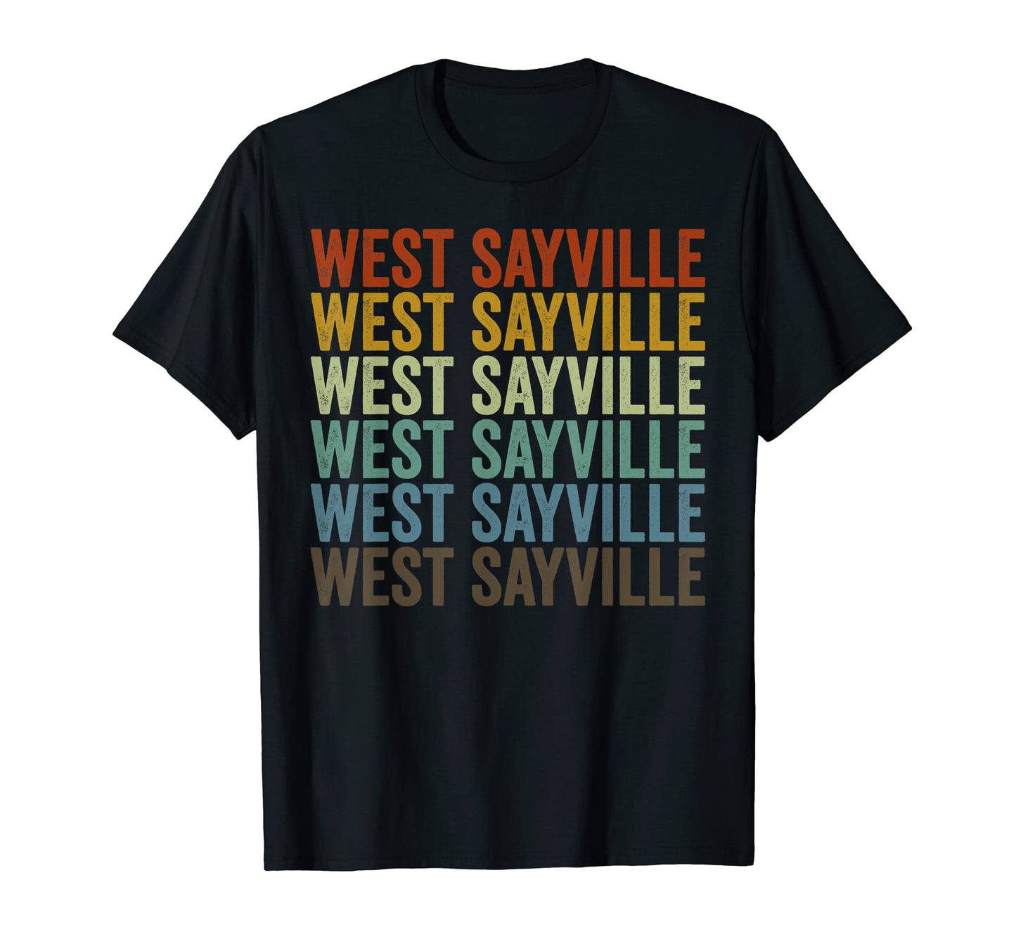 West Sayville City T-Shirt - Graphic Print Unisex - T-Shirt, Sweatshirt, Hoodie