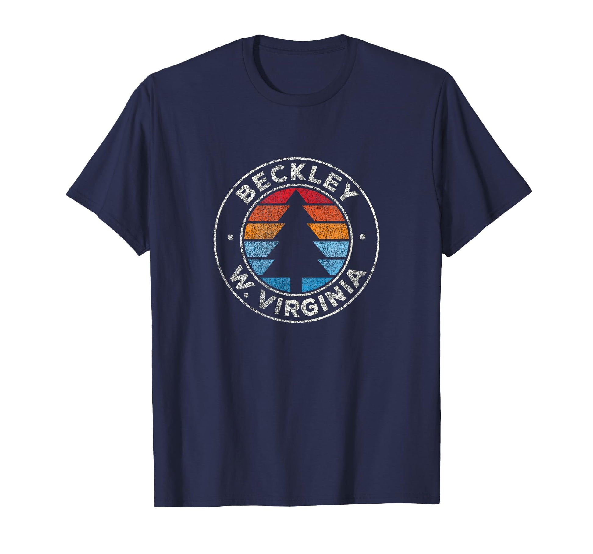 Beckley West Virginia Wv 70S T-Shirt - Fun Novelty Design Unisex - T-Shirt, Sweatshirt, Hoodie