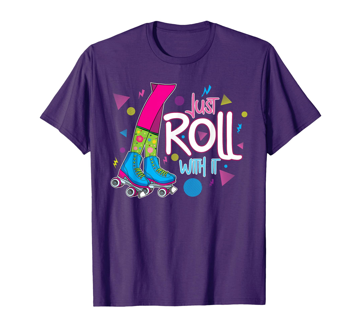 Roller Skating Gift 80S Rollerskates T-Shirt - Aesthetic Graphic Unisex - T-Shirt, Sweatshirt, Hoodie