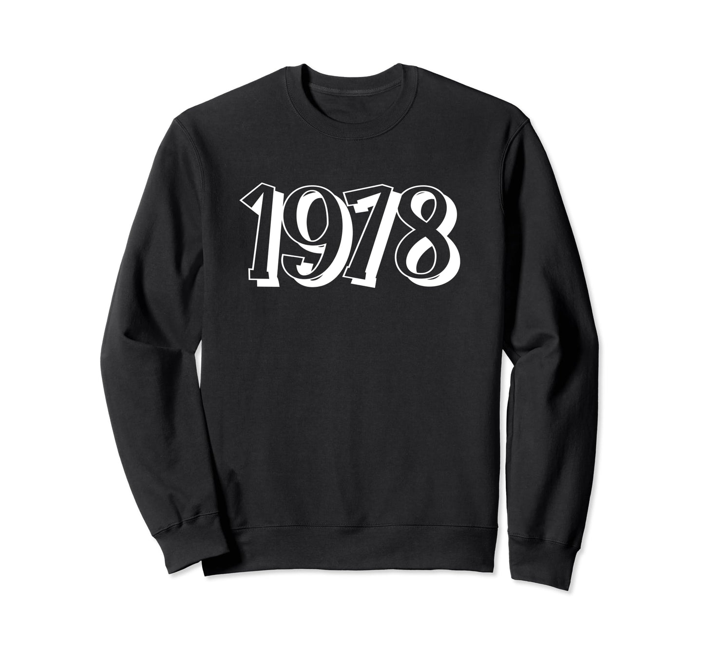 1978 Varsity 70S Birthday Sweatshirt - Aesthetic Graphic Unisex - T-Shirt, Sweatshirt, Hoodie