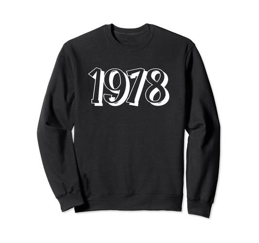 1978 Varsity 70S Birthday Sweatshirt - Aesthetic Graphic Unisex - T-Shirt, Sweatshirt, Hoodie