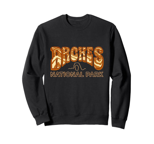Arches National Park Utah Desert Sweatshirt - Custom Art Print Men Women - T-Shirt, Sweatshirt, Hoodie